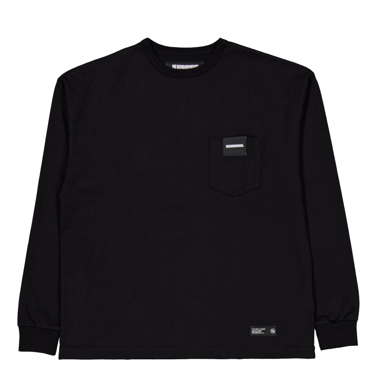 Classic-p Crewneck Ls Black