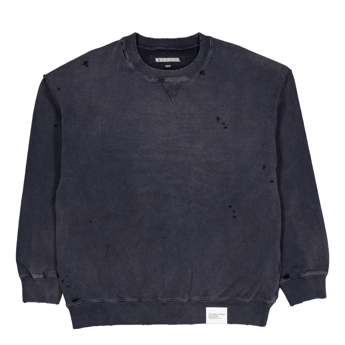 Savage Sweat Shirt Ls Black