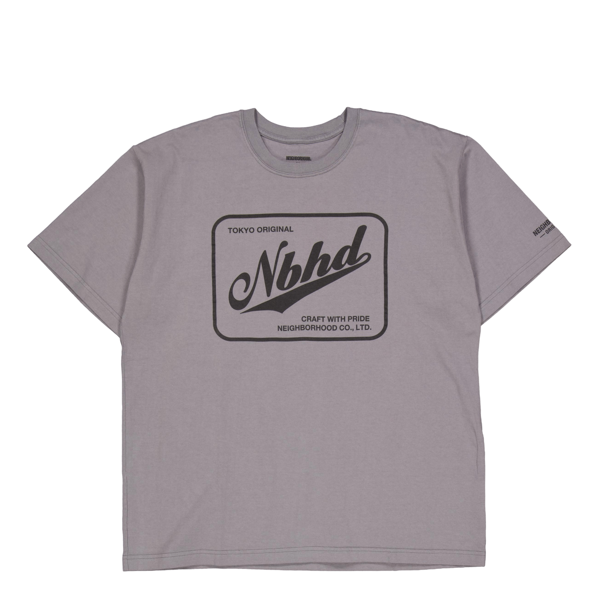 Nh . Tee Ss-3 Gray