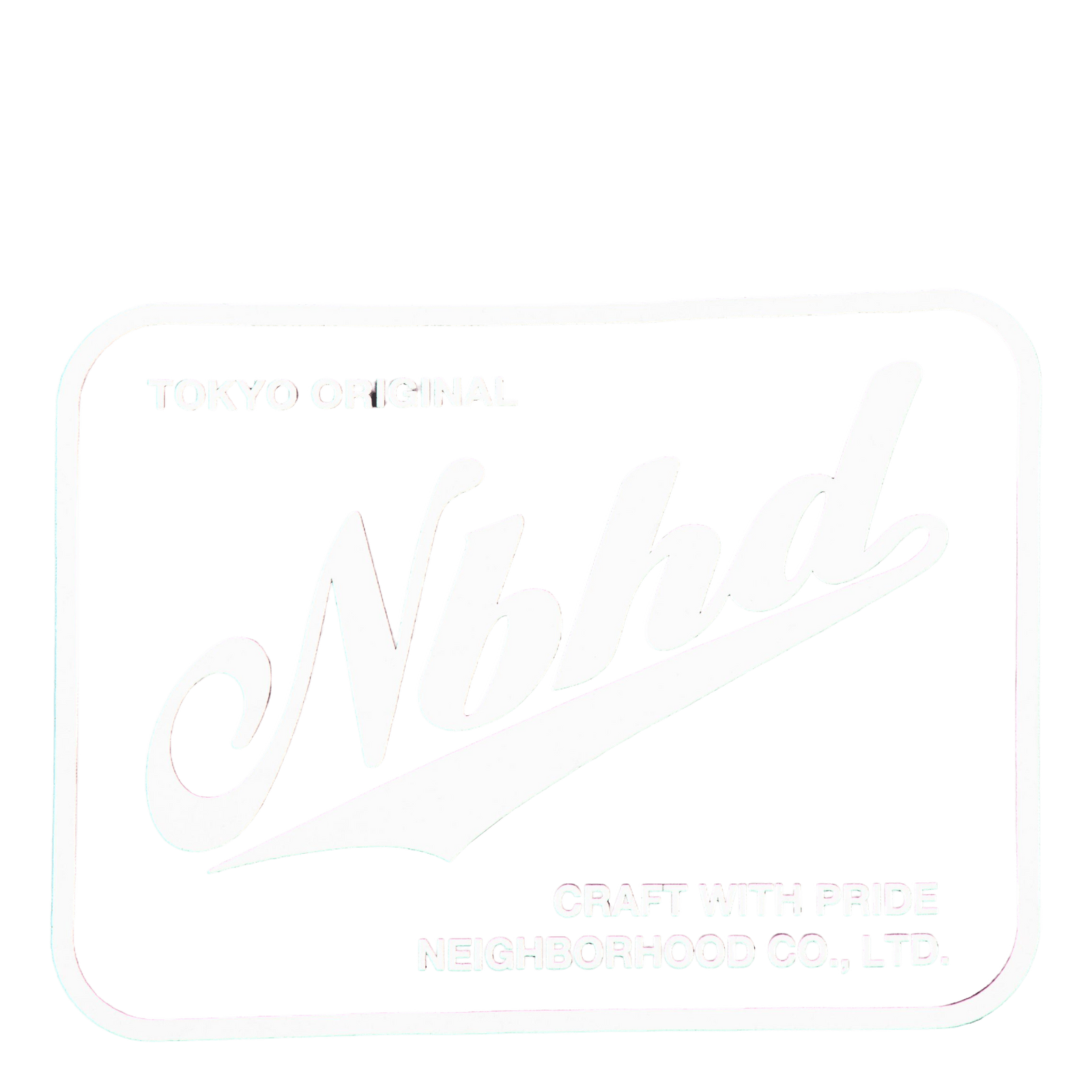 Logo Drawstring Tote Bag Black