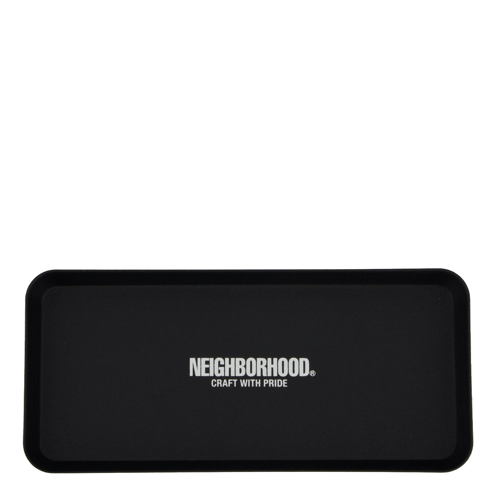 Logo Steel Tray Black