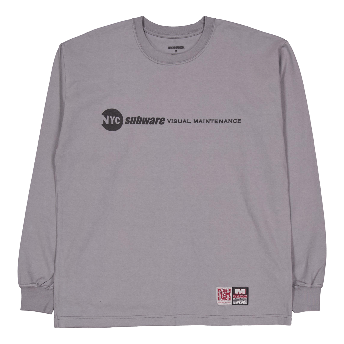 Nh X Subware . Tee Ls-3 Gray