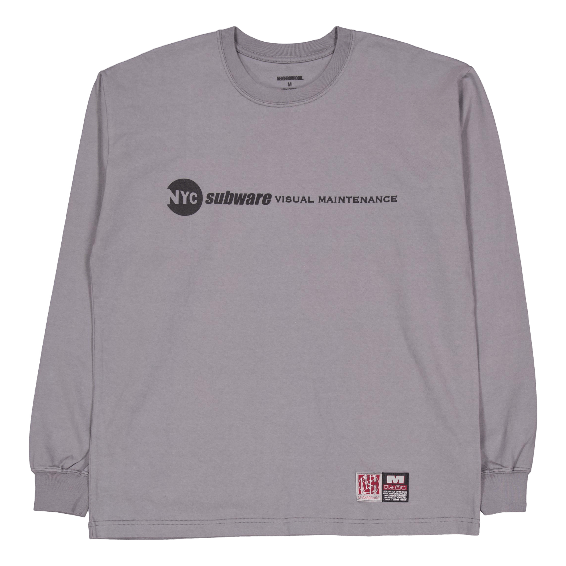 Nh X Subware . Tee Ls-3 Gray