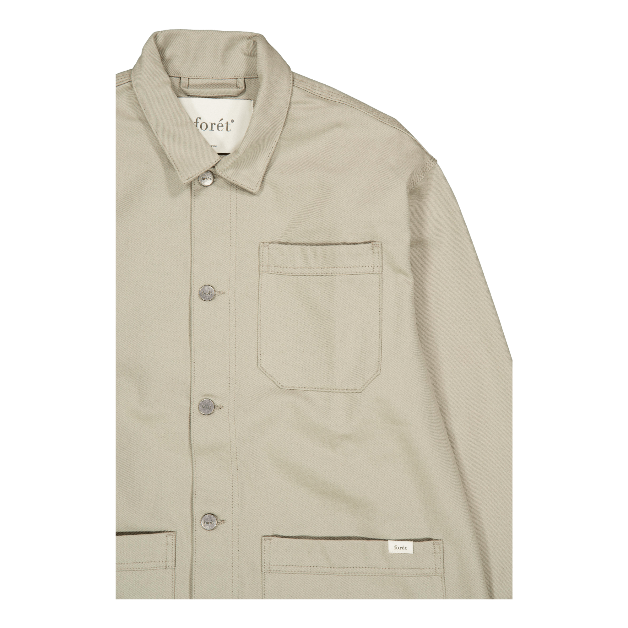 Rowan Logo Overshirt Vintage Khaki