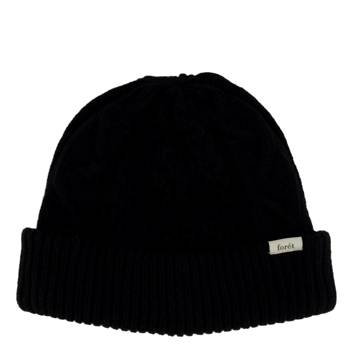 Hybrid Cable Beanie Black