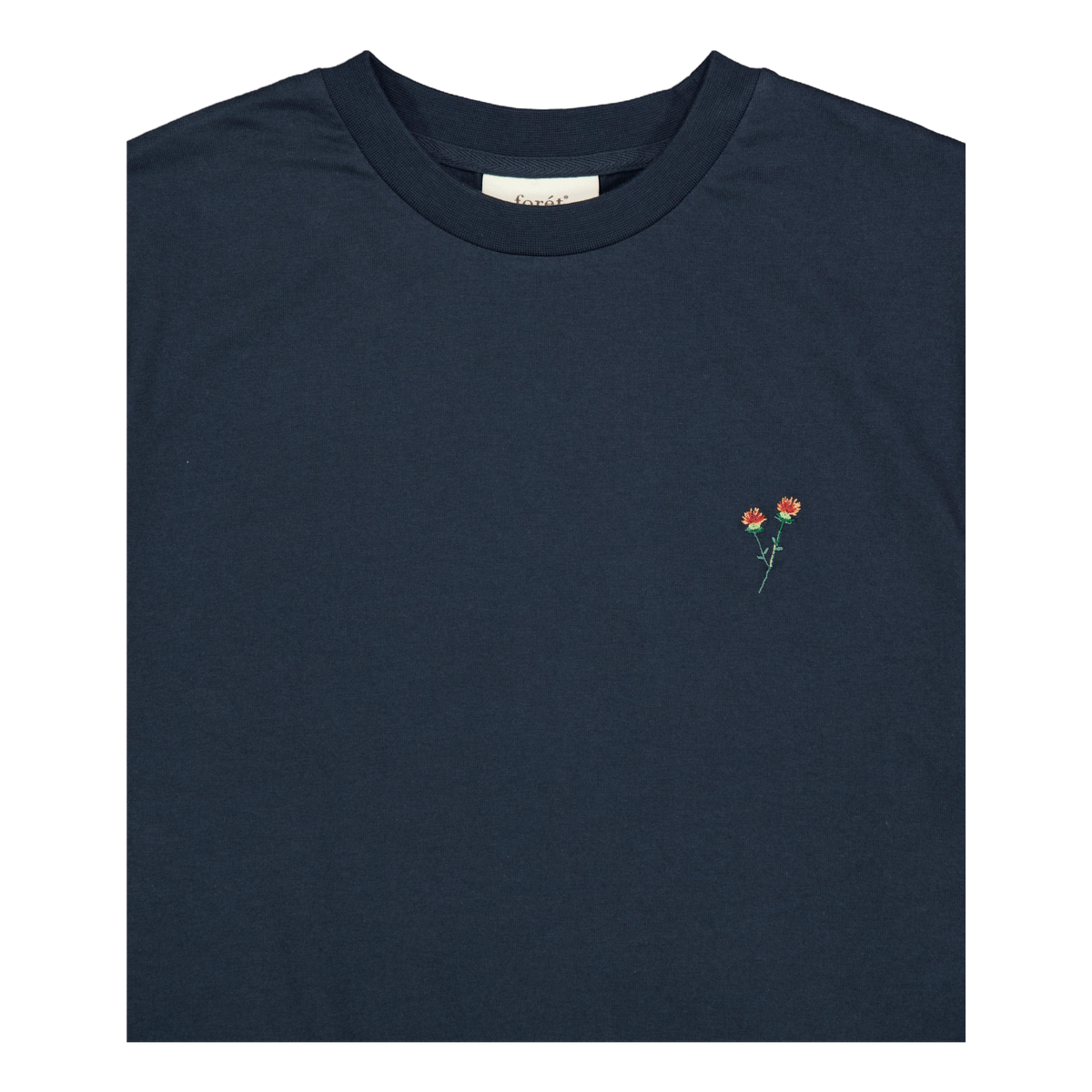 Flower T-shirt Navy