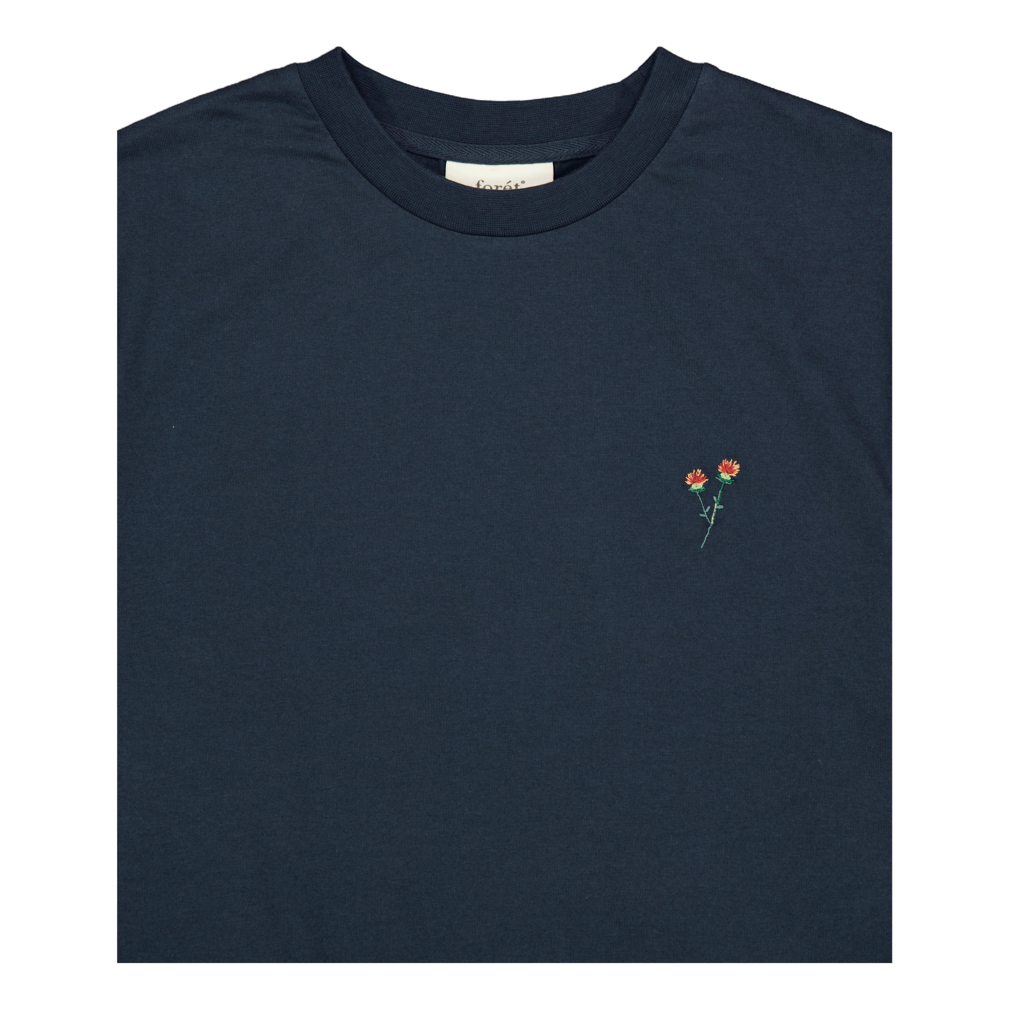 Flower T-shirt Navy