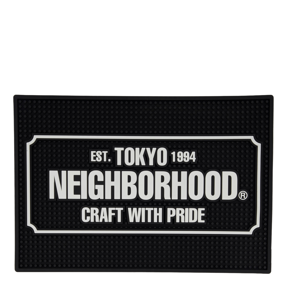 Logo Bar Mat Black