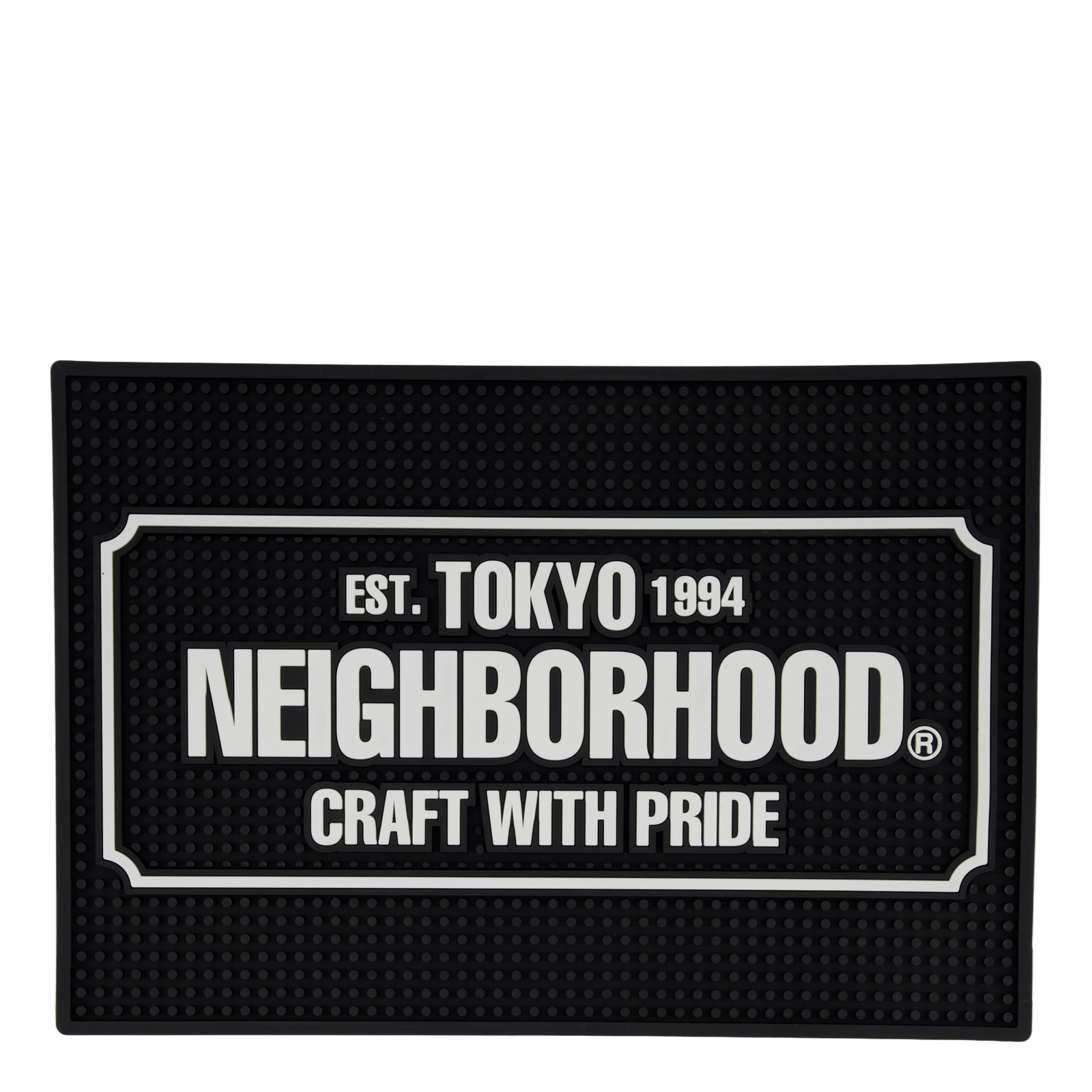 Logo Bar Mat Black