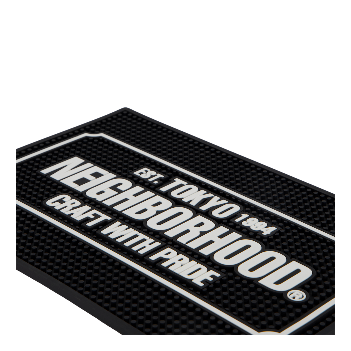 Logo Bar Mat Black