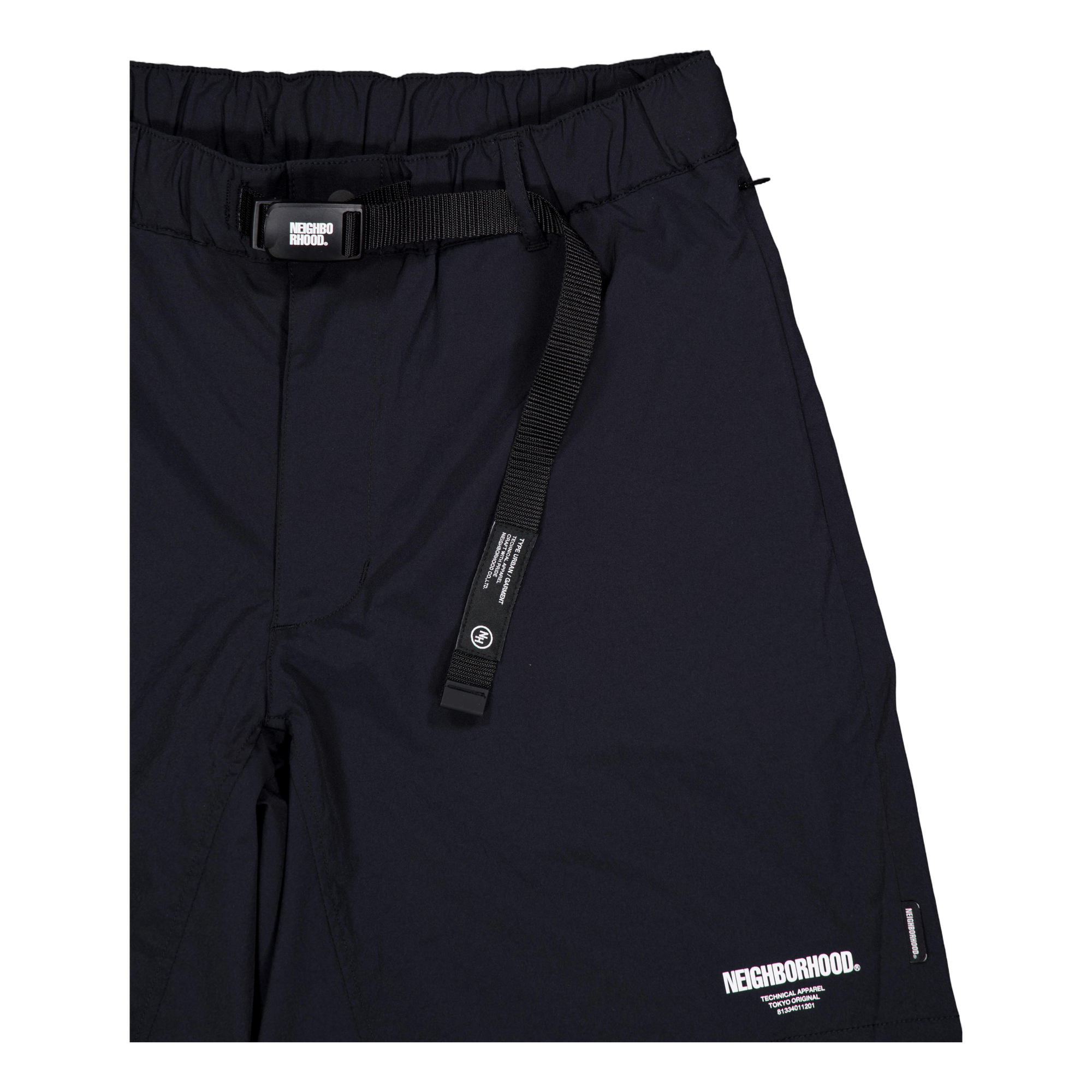 Multifunctional Short Pants Black