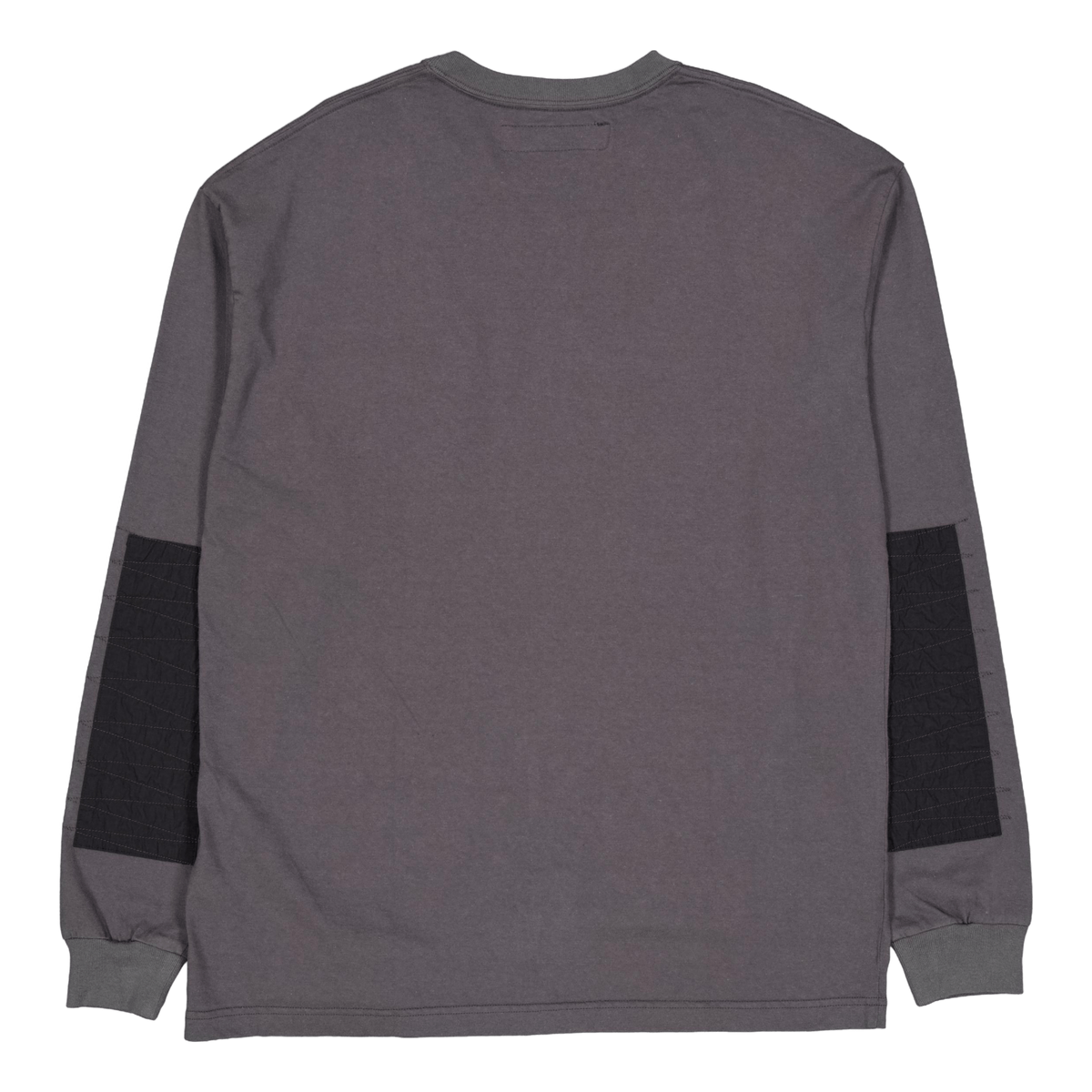 Design Crewneck Ls Charcoal