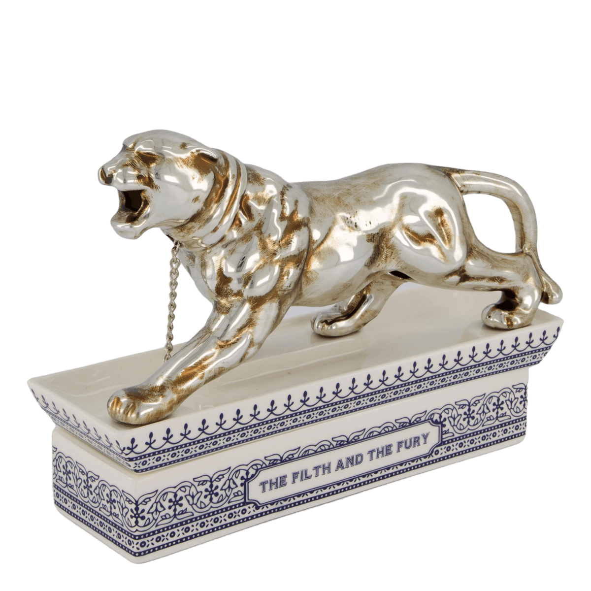 Panther Incense Chamber Silver