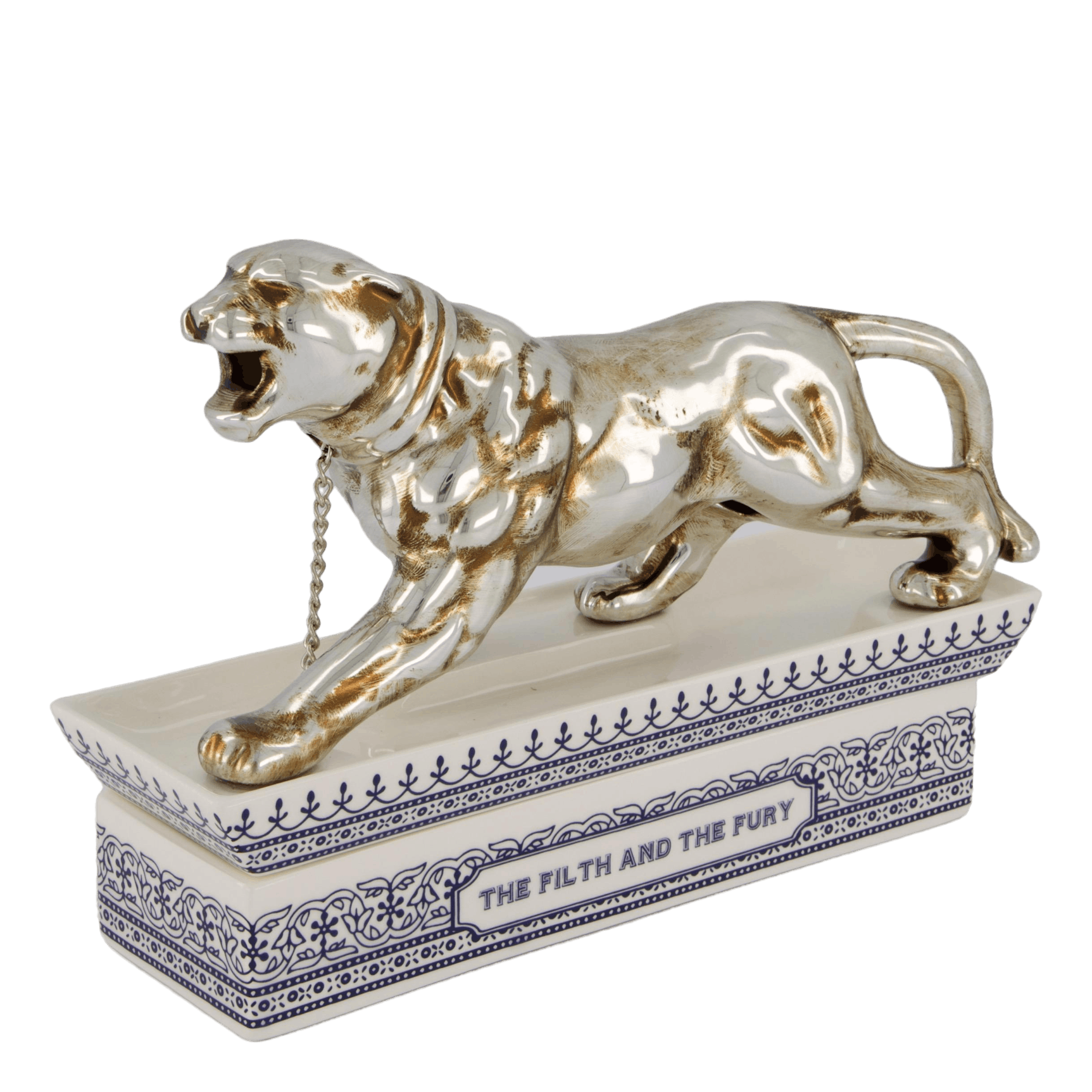 Panther Incense Chamber Silver