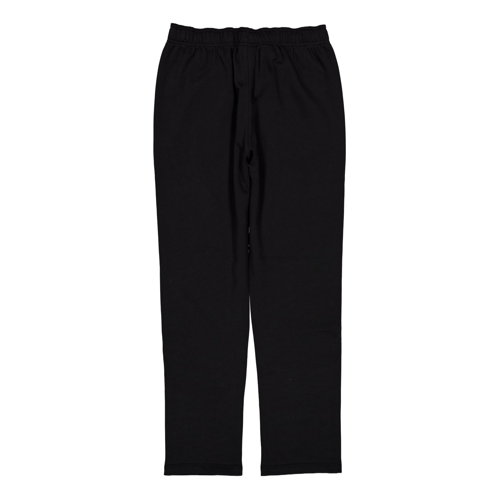 Straight Hem Pants Black Beauty
