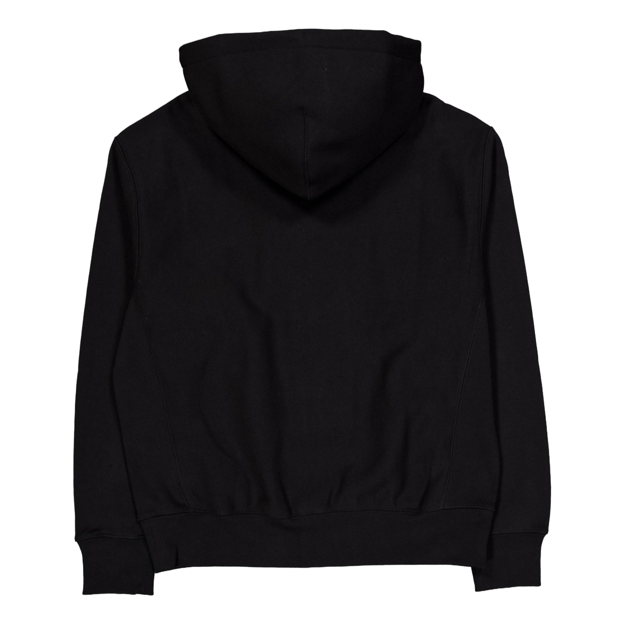 Hooded Full Zip Sweatshirt Black Beauty