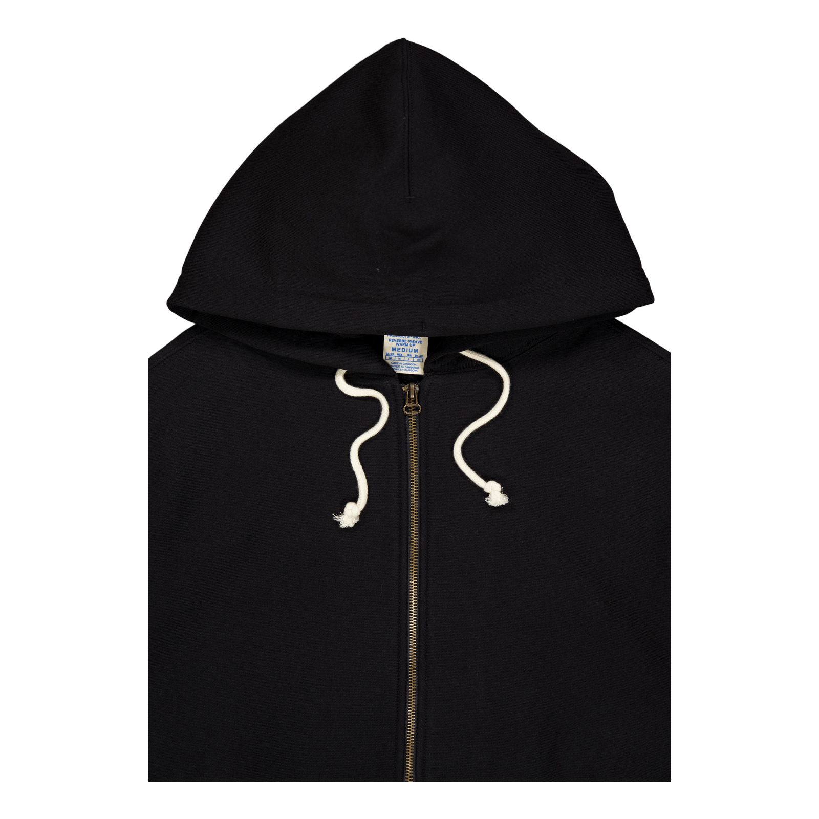 Hooded Full Zip Sweatshirt Black Beauty