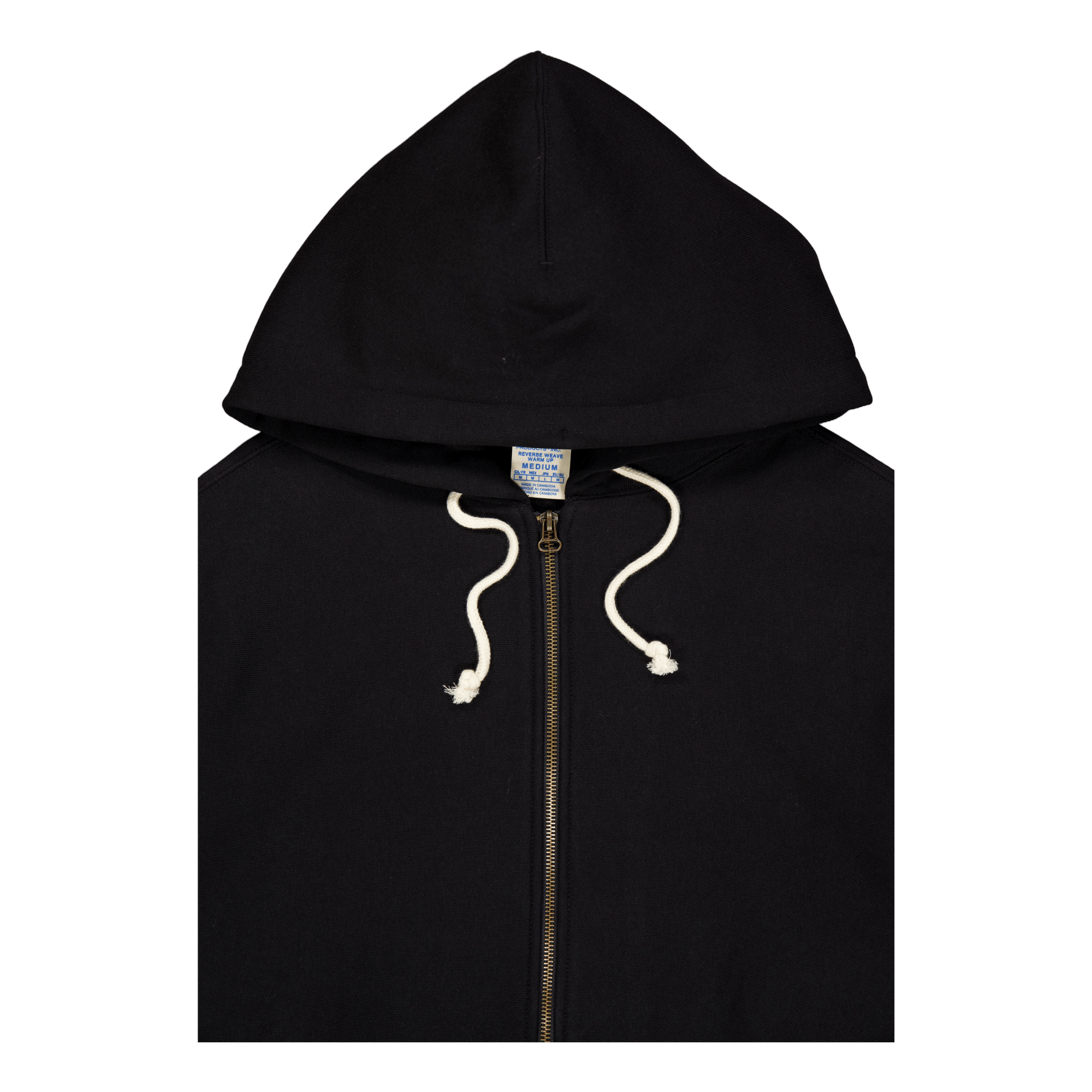 Hooded Full Zip Sweatshirt Black Beauty