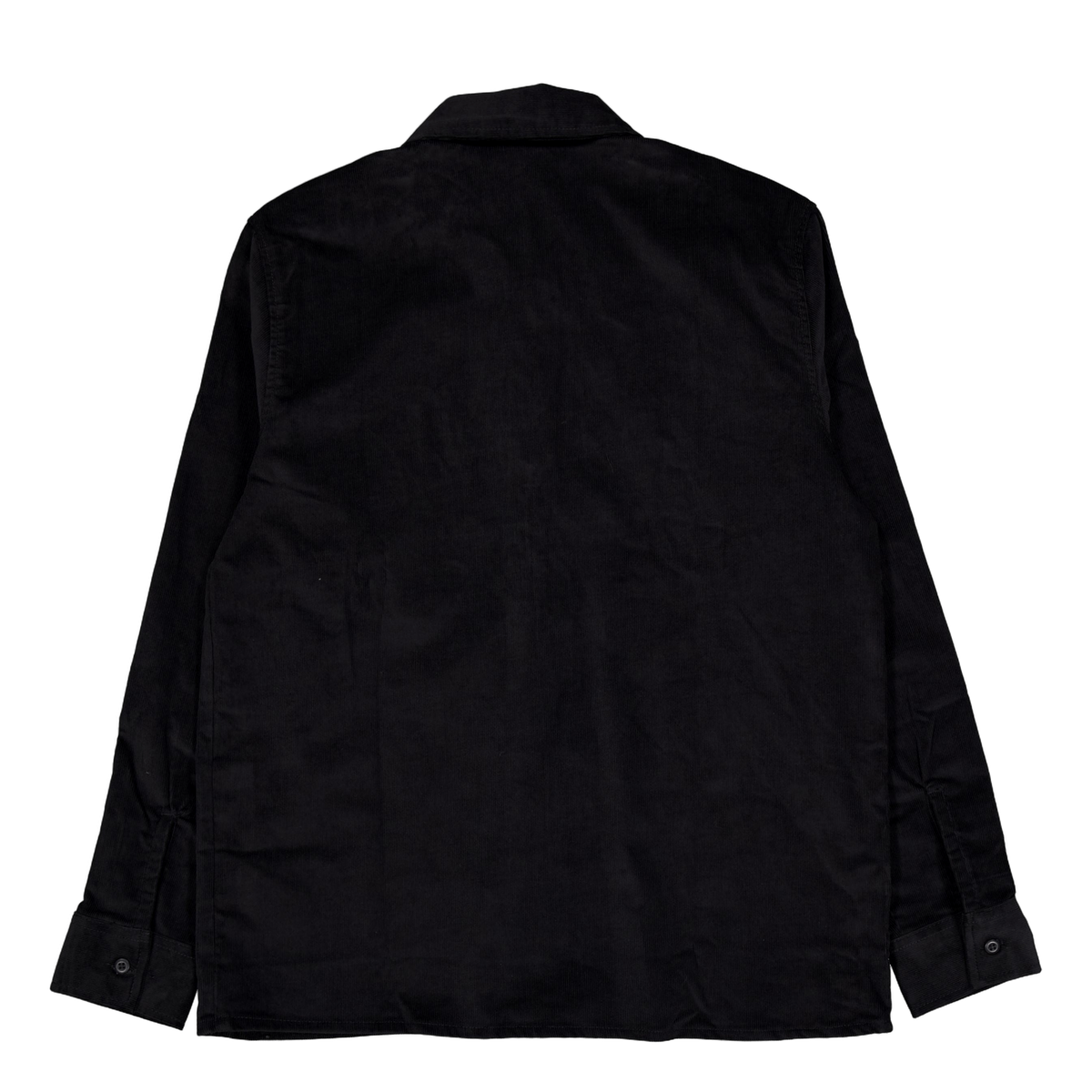 Corduroy Shirt Ls Black Black