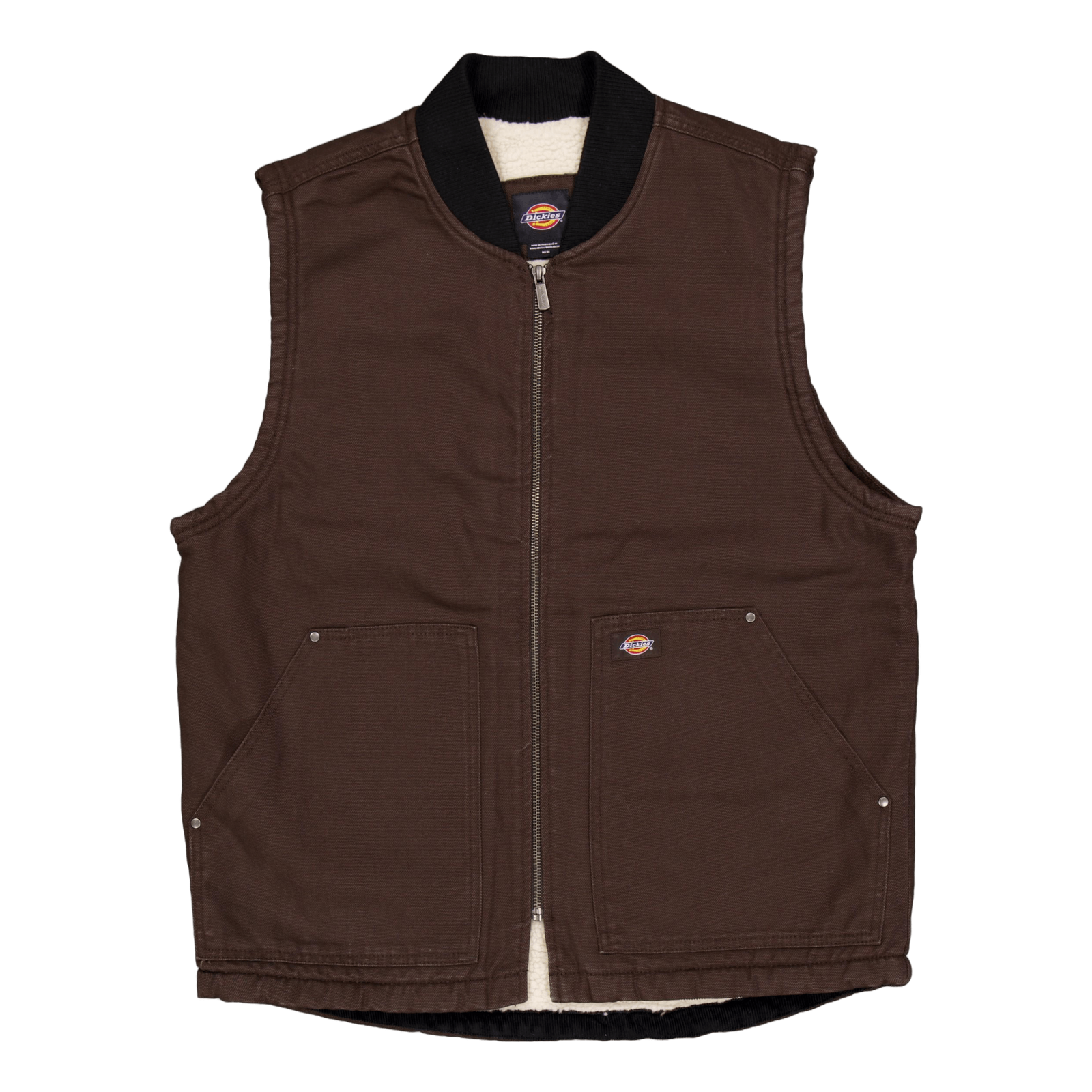 Dickies Duck Canvas Vest Dark  Dark Brown