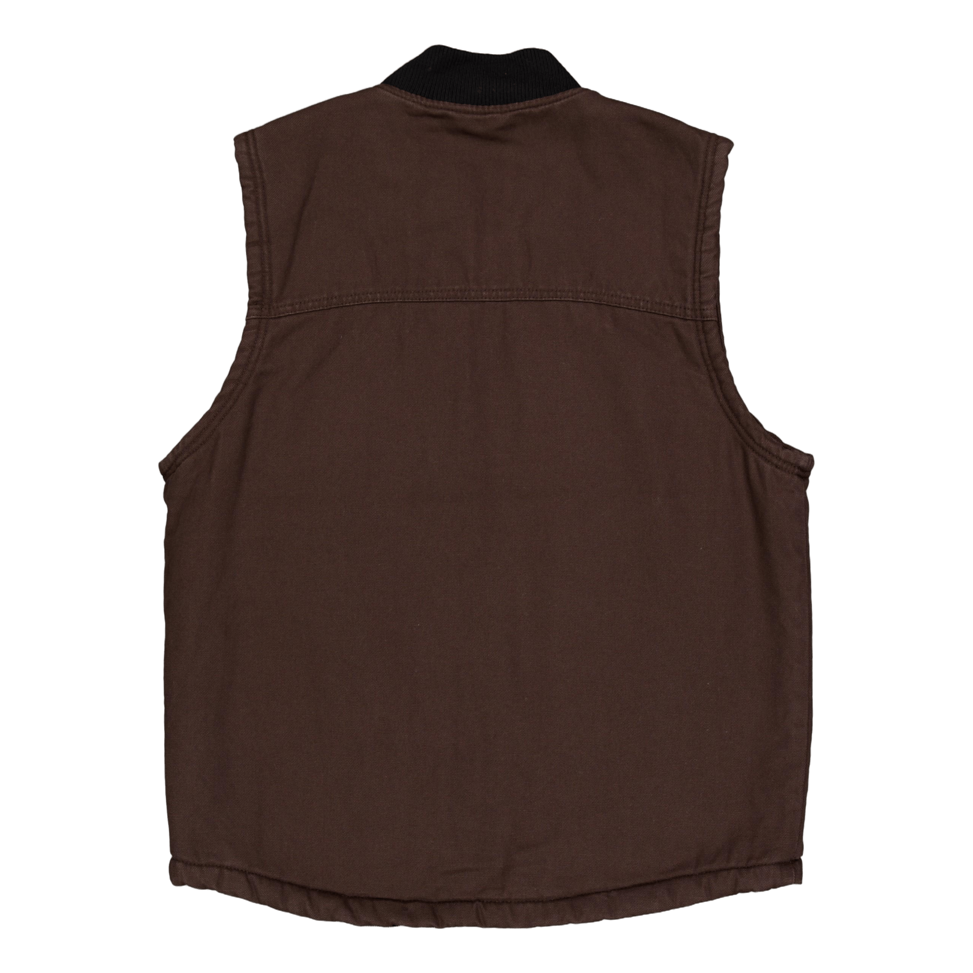 Dickies Duck Canvas Vest Dark  Dark Brown