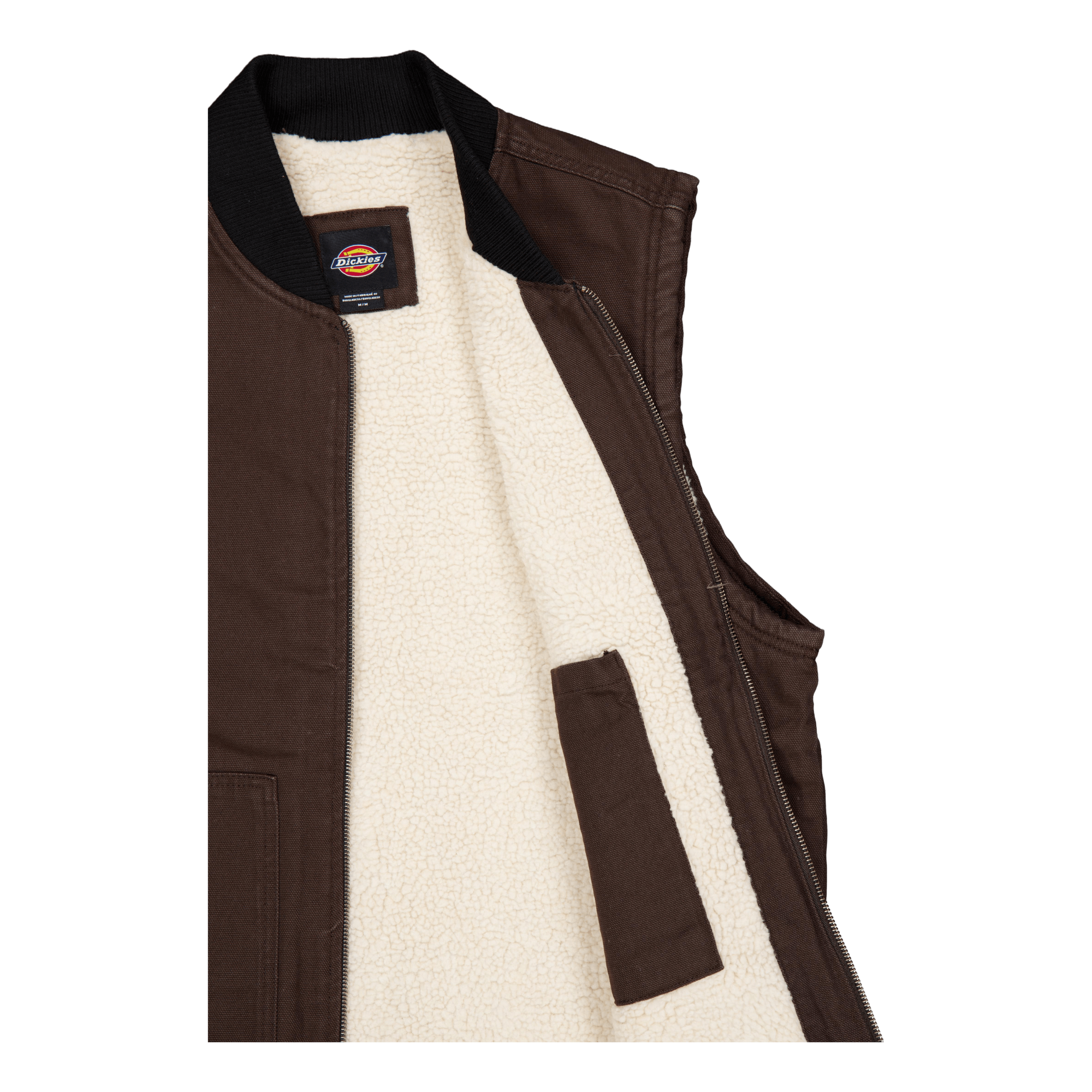 Dickies Duck Canvas Vest Dark  Dark Brown