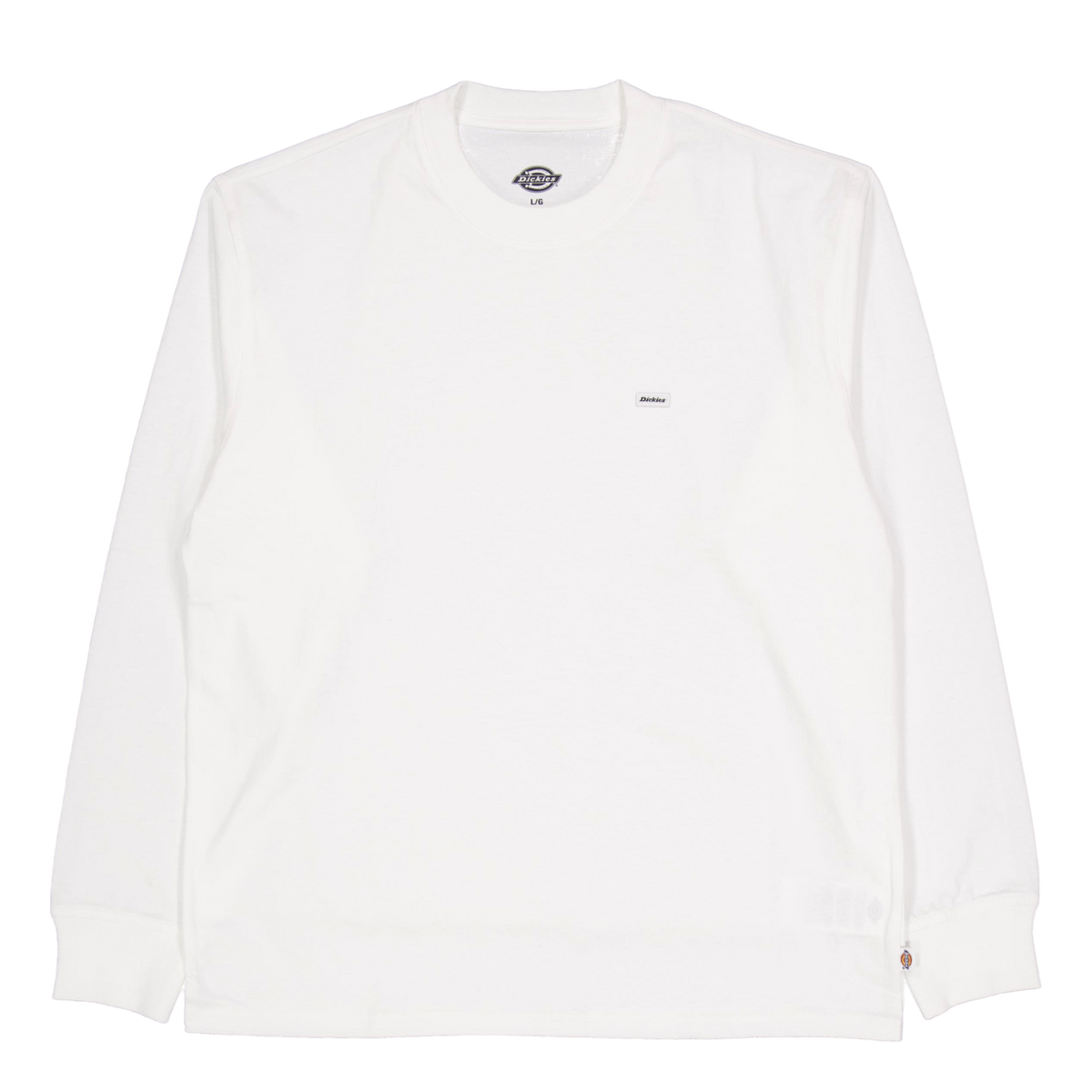 Clancy Heavyweight Tee Ls Whit White