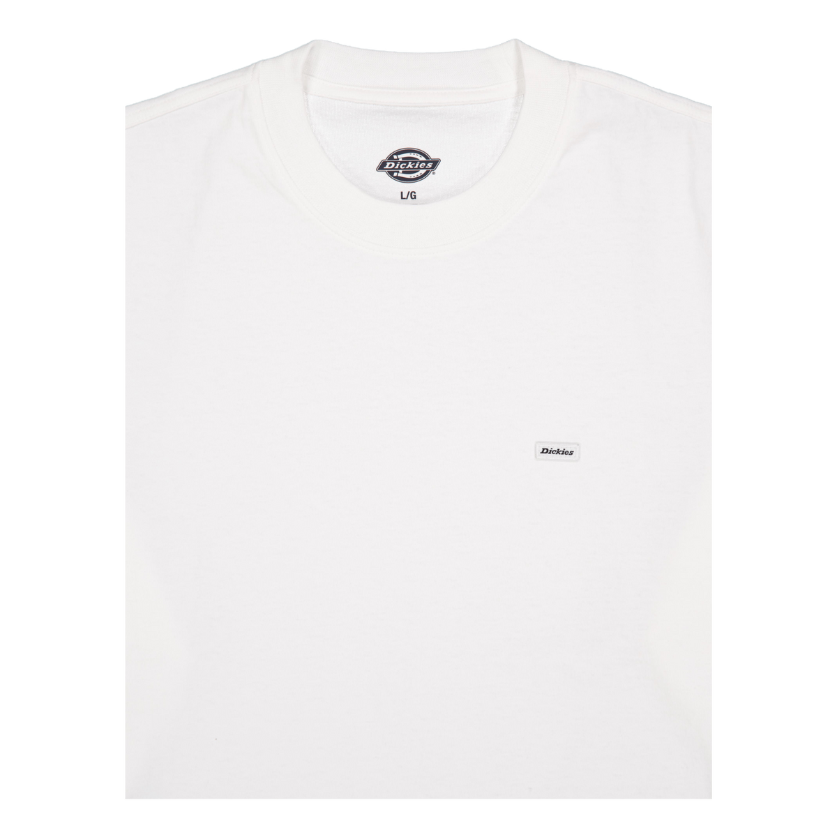 Clancy Heavyweight Tee Ls Whit White