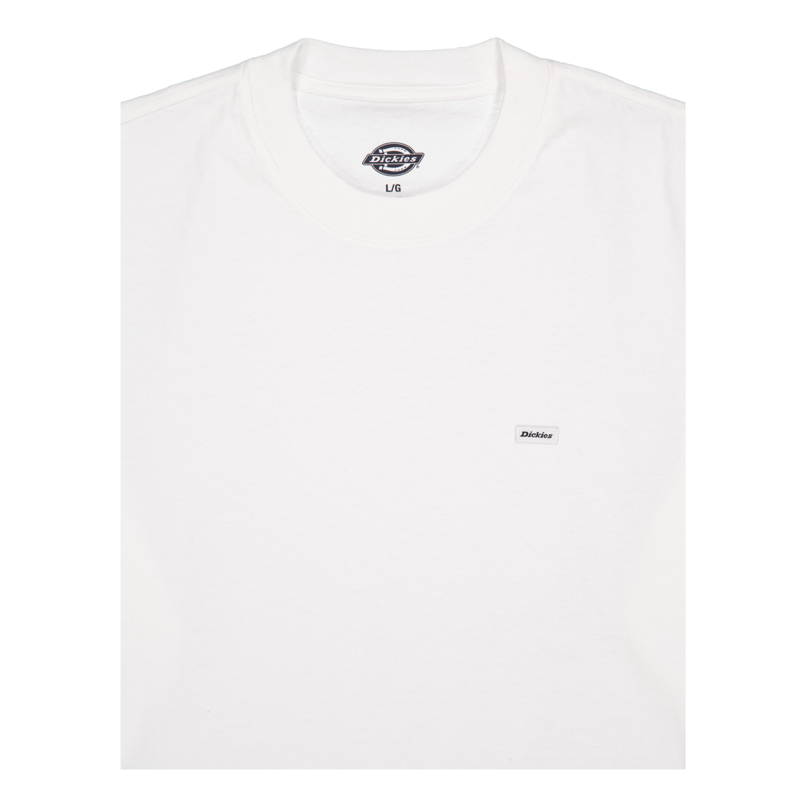 Clancy Heavyweight Tee Ls Whit White