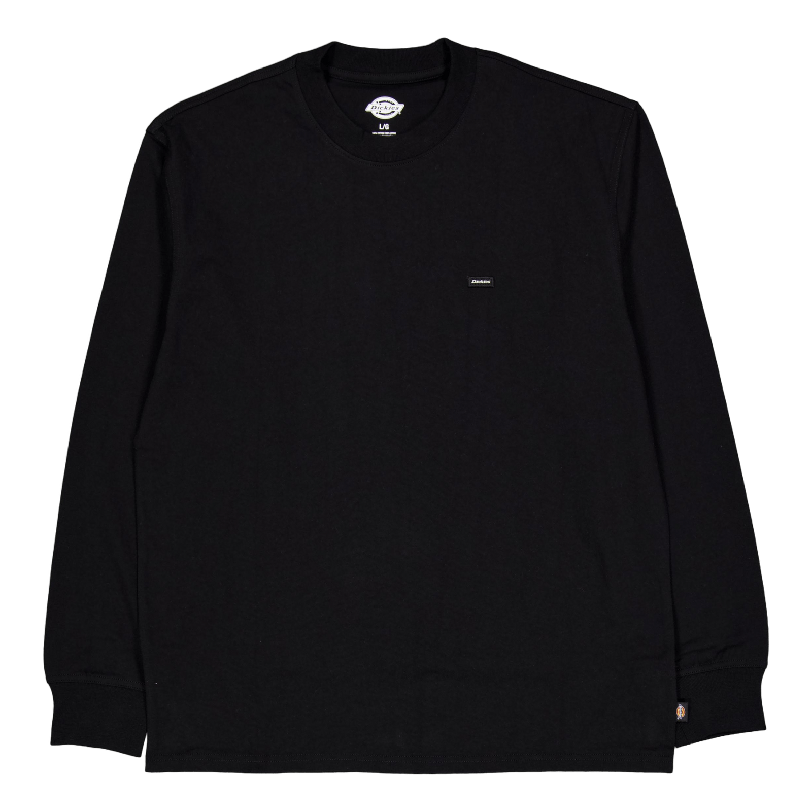 Clancy Heavyweight Tee Ls Blac Black