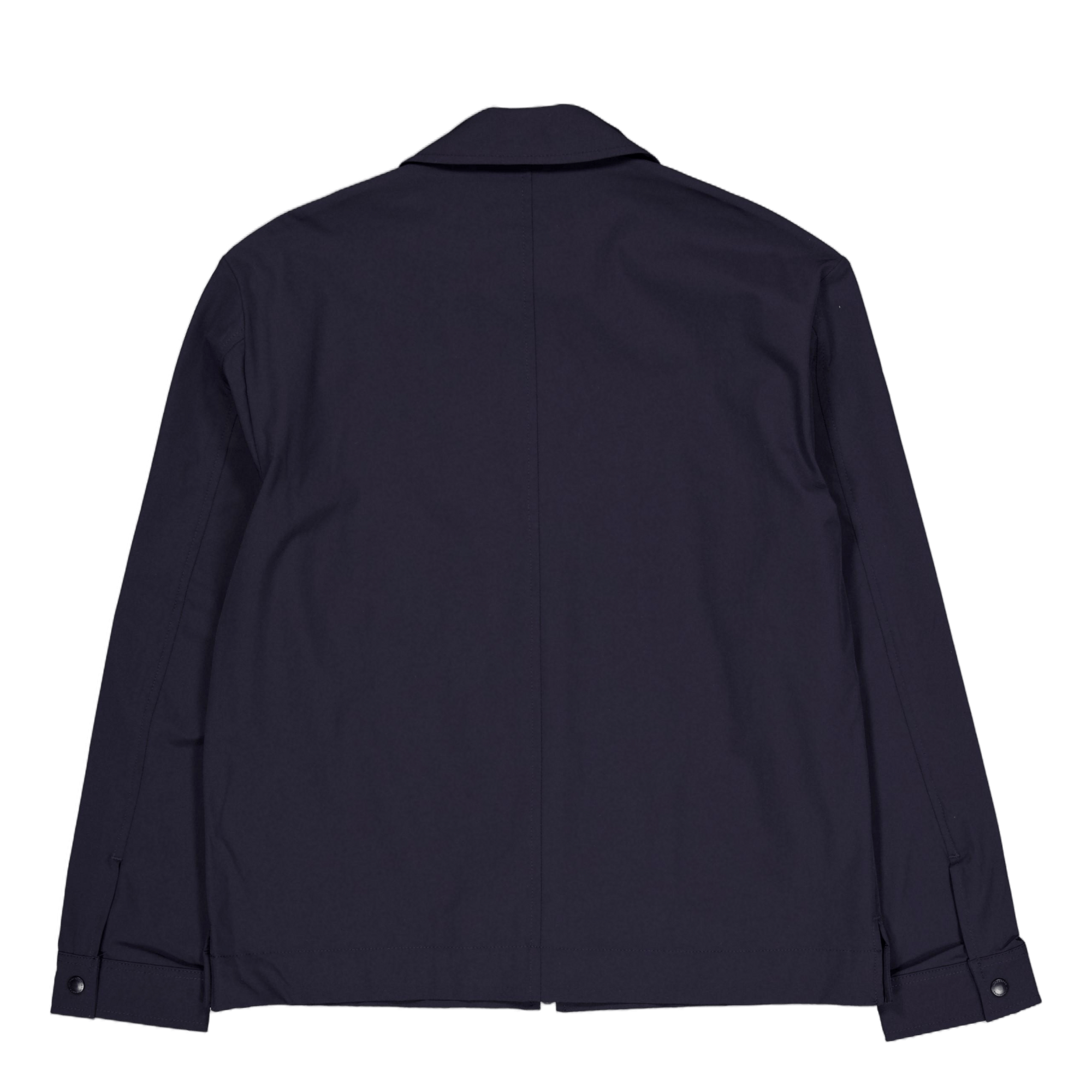 Jake Zipped Overshirt Jl Navy