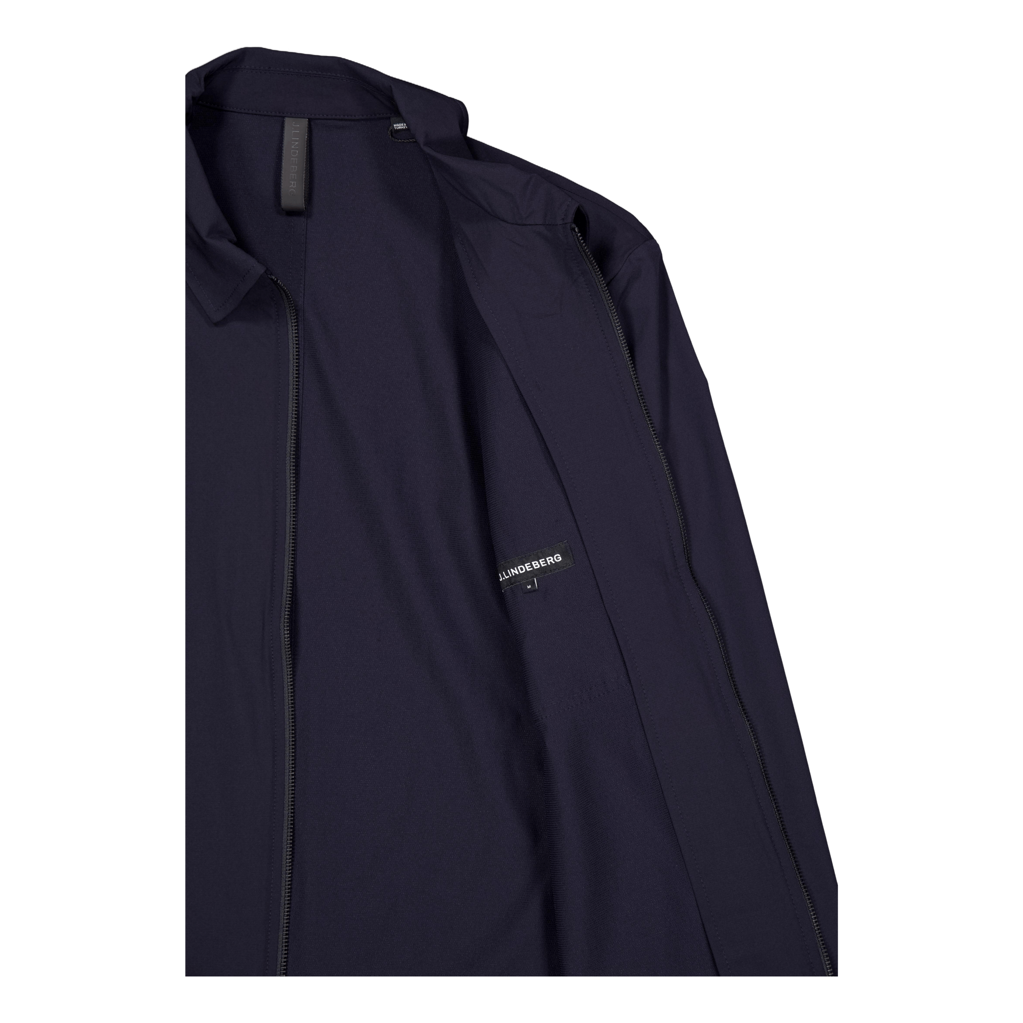 Jake Zipped Overshirt Jl Navy