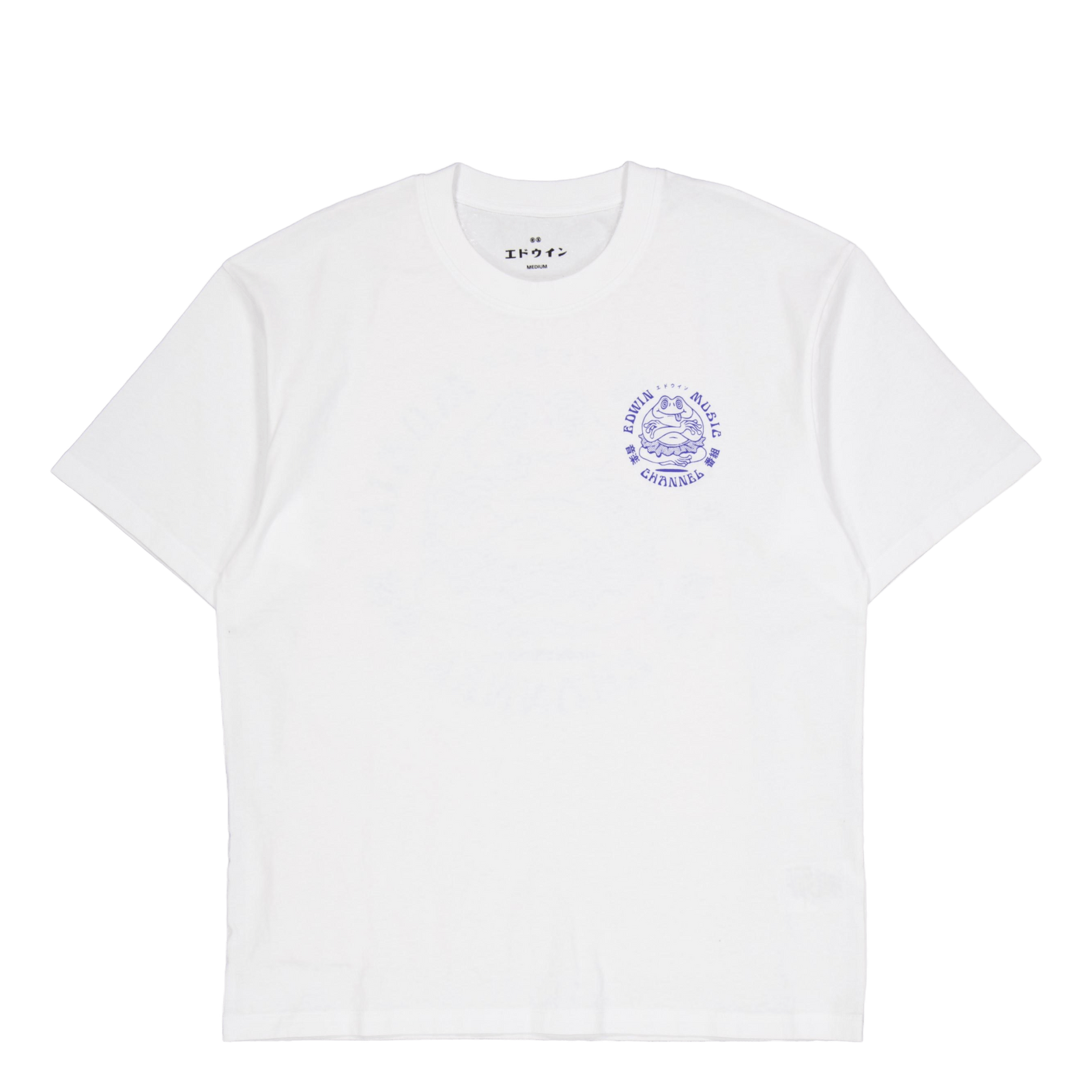 Edwin Music Channel T-shirt White