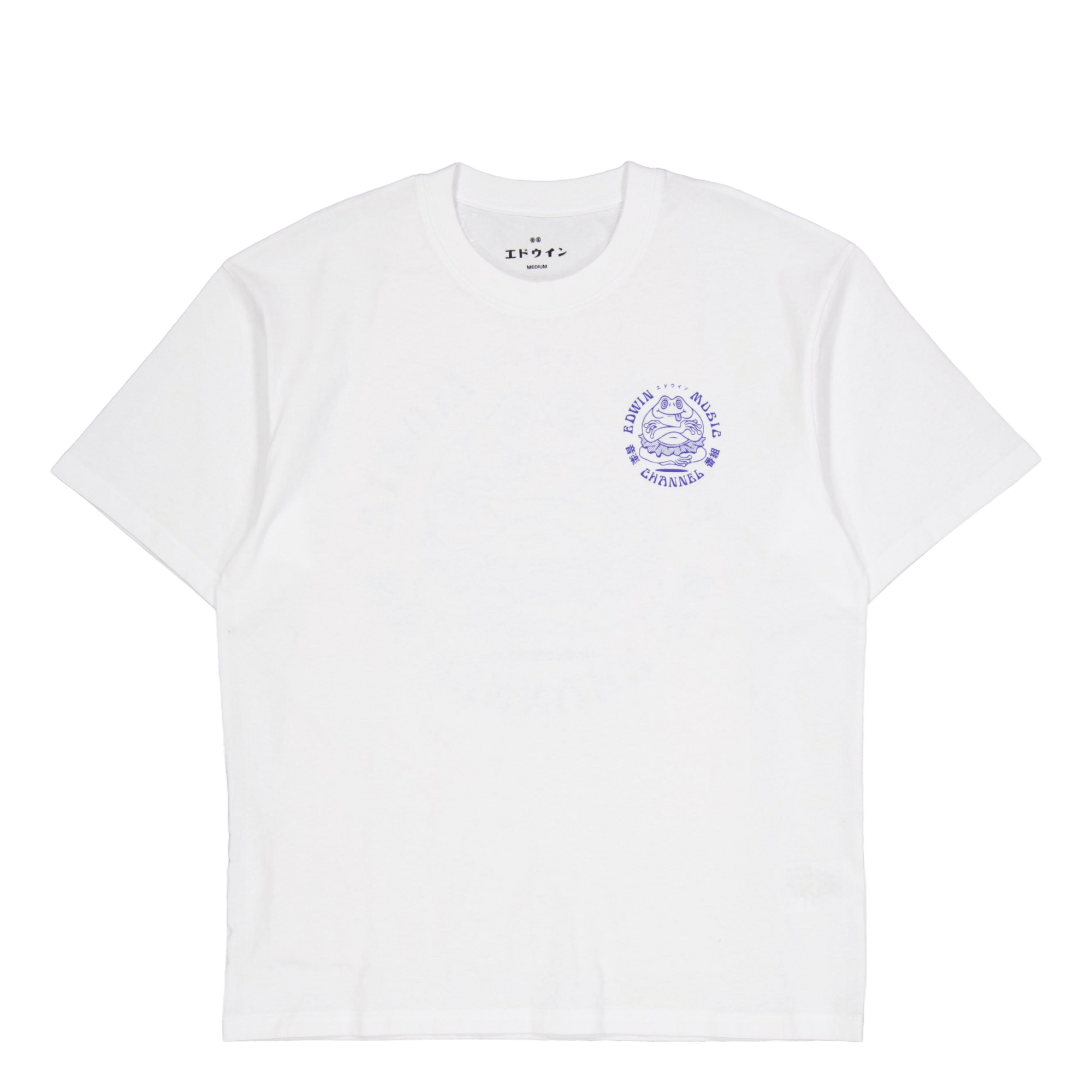 Edwin Music Channel T-shirt White