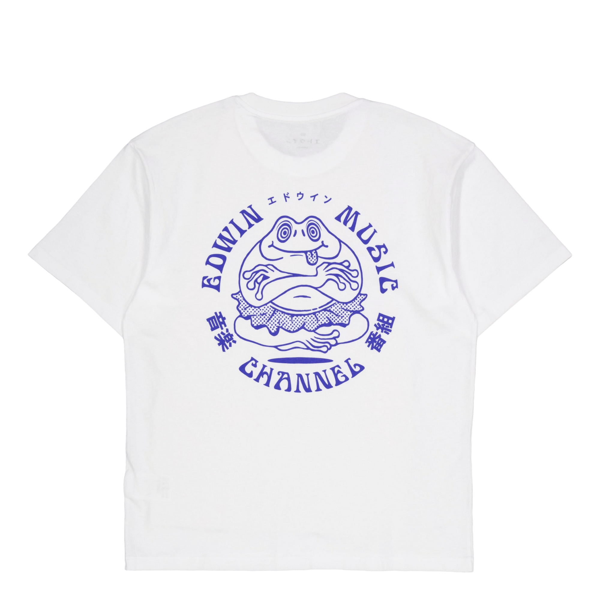 Edwin Music Channel T-shirt White