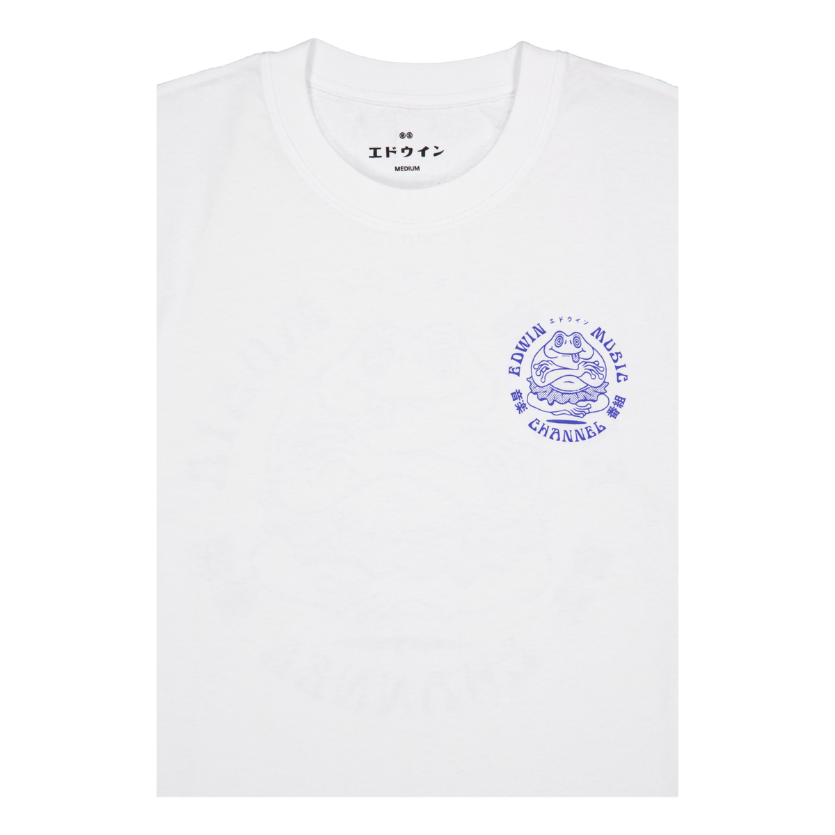 Edwin Music Channel T-shirt White