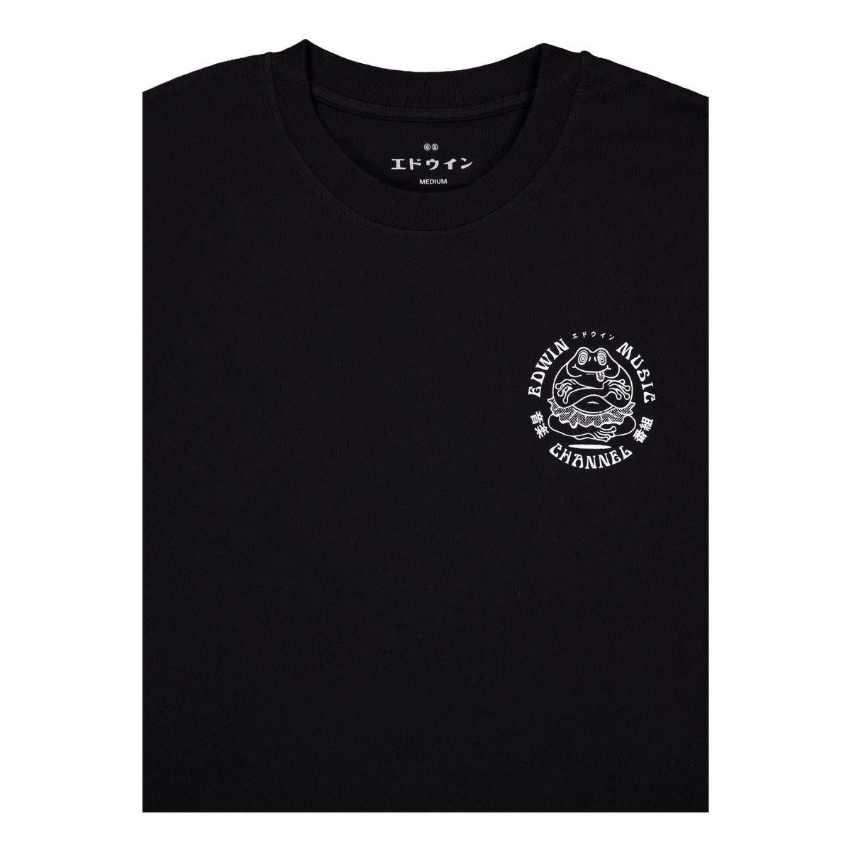 Edwin Music Channel T-shirt Black