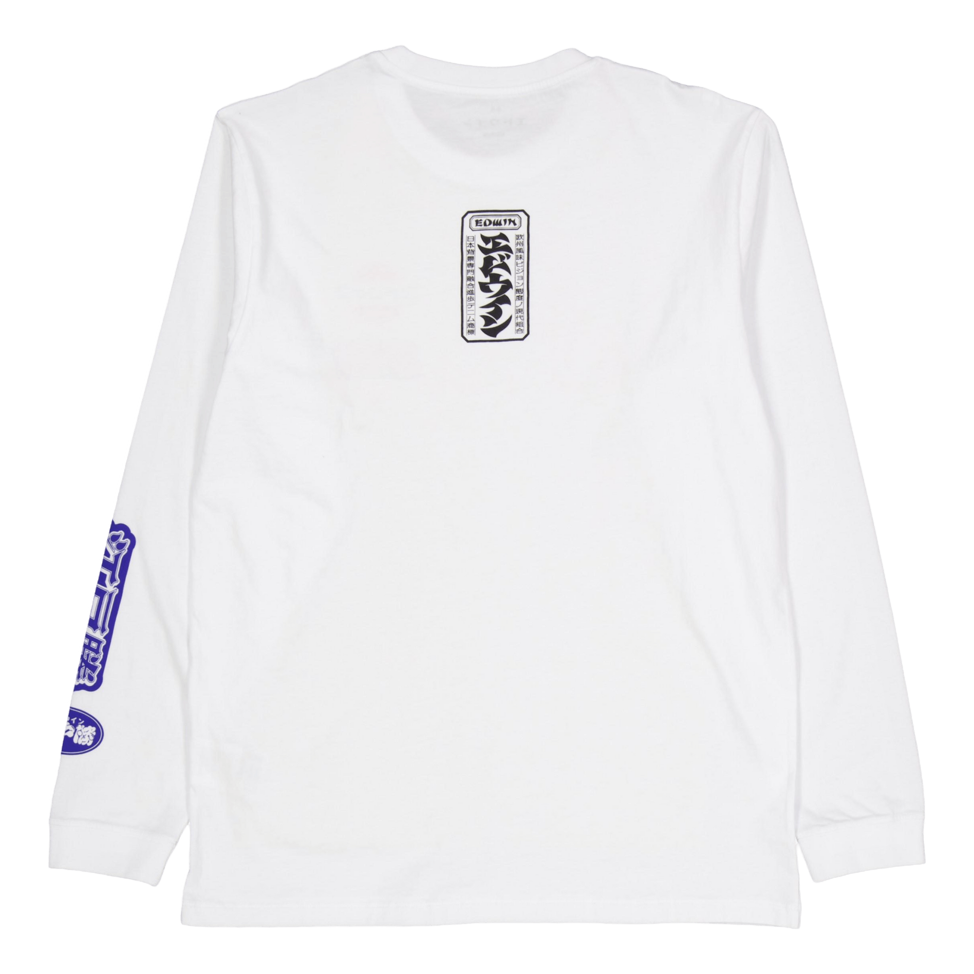 Edo Win T-shirt Ls White