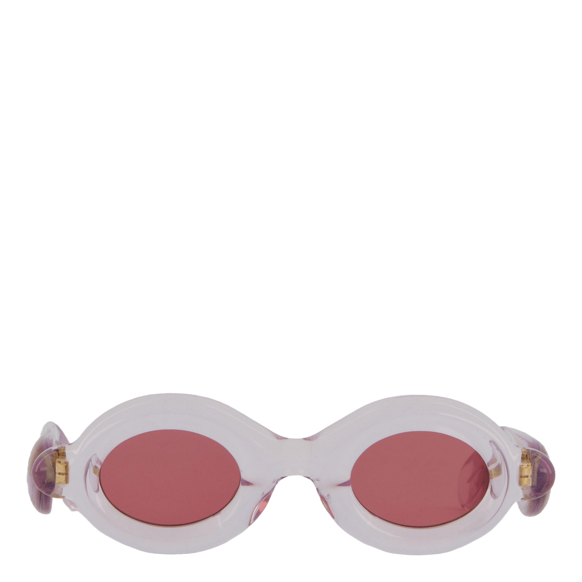 Pebble Round Crystal Pink