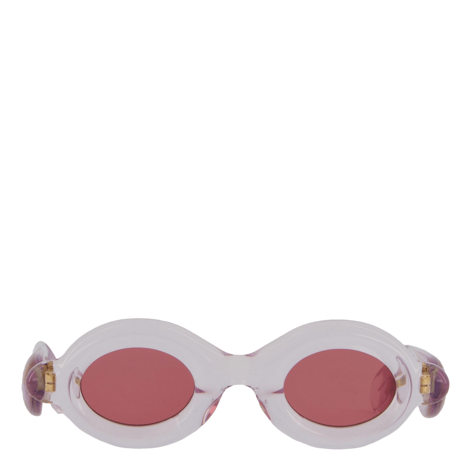 Pebble Round Crystal Pink