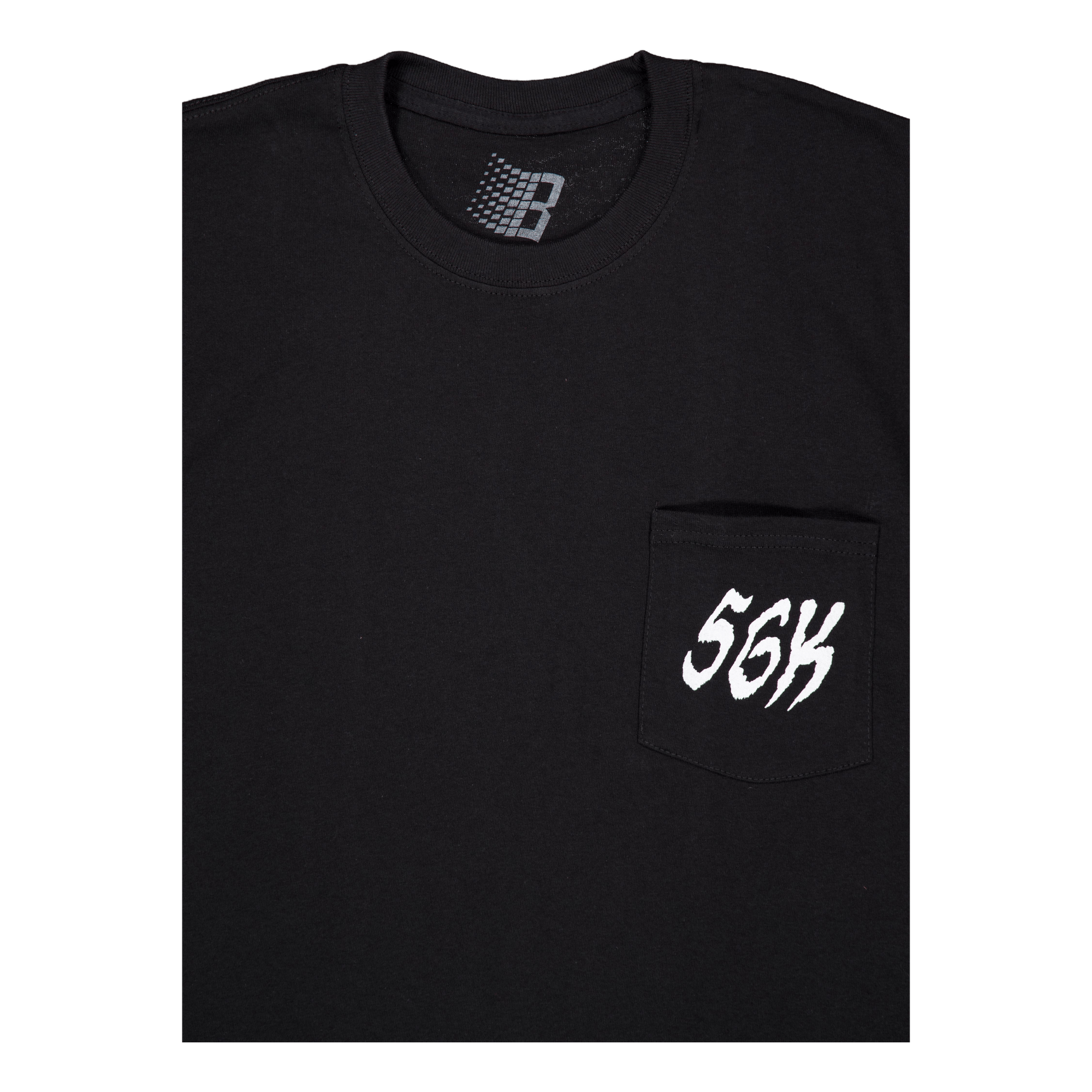 Tiger Pocket Tee Black