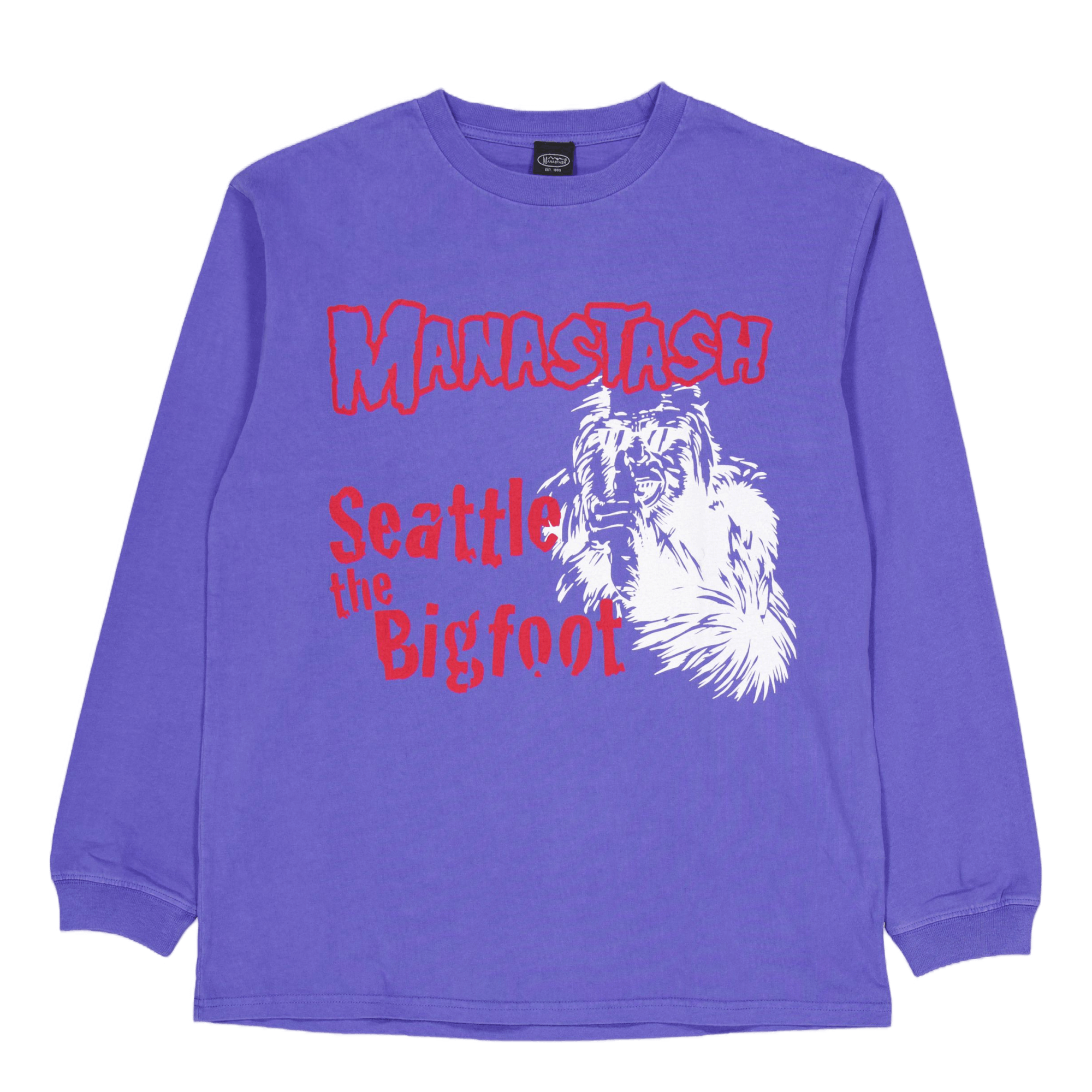 Pumice L/s Tee Big Foot Violet