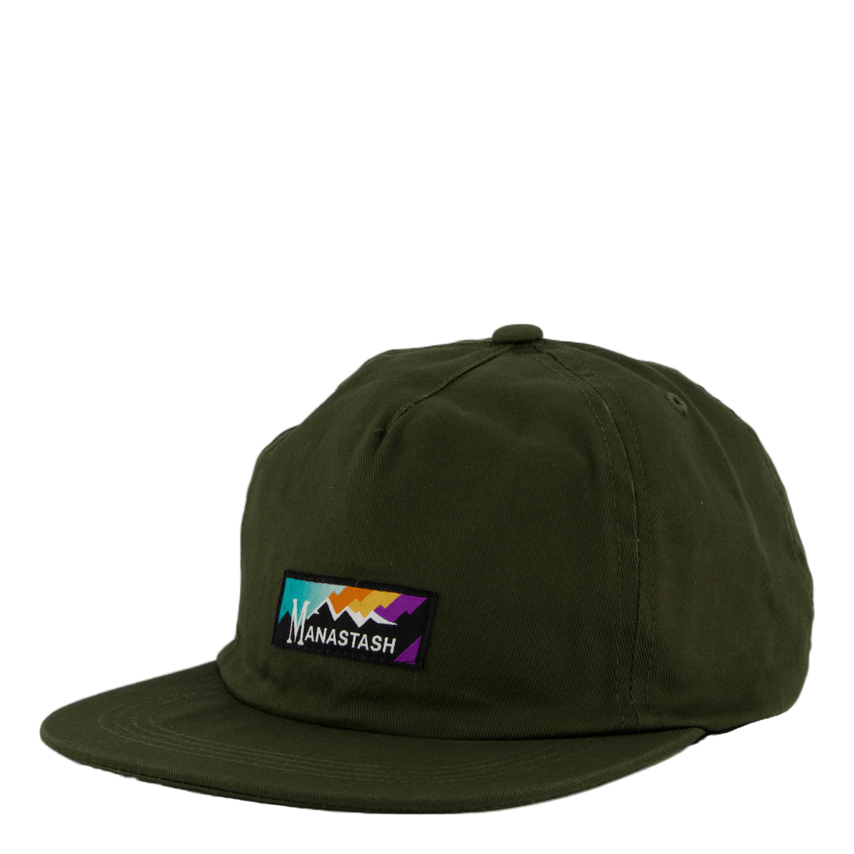 Rainbow Logo Cap Olive