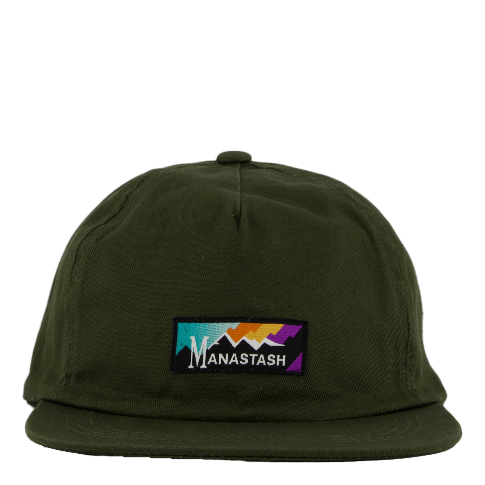 Rainbow Logo Cap Olive