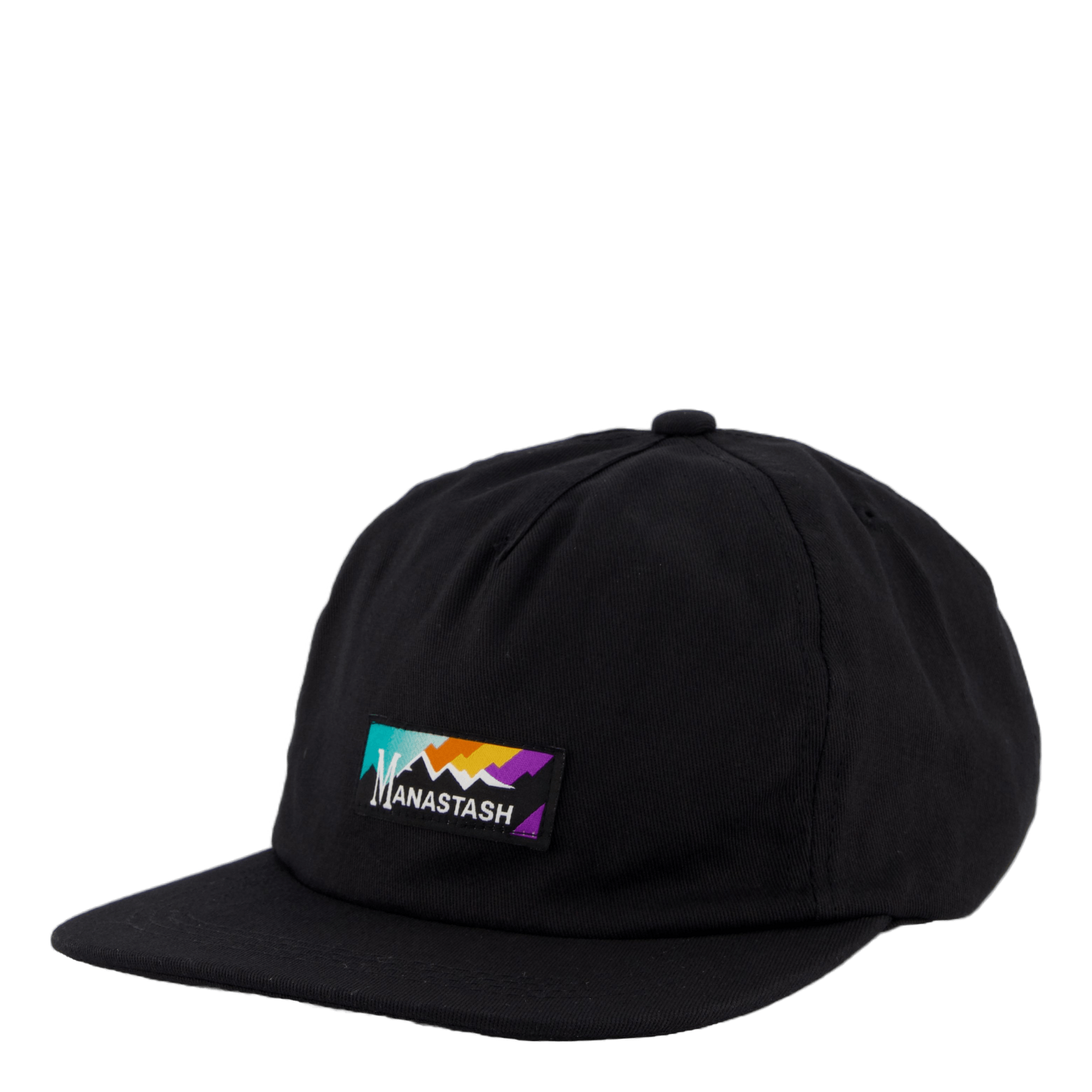 Rainbow Logo Cap Black