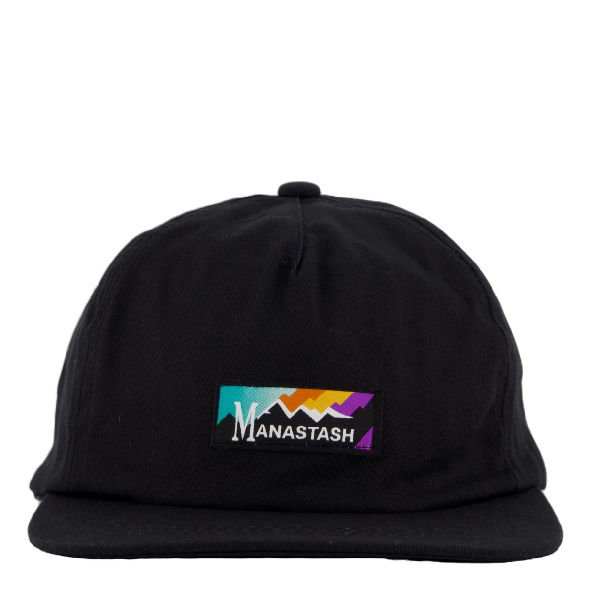 Rainbow Logo Cap Black