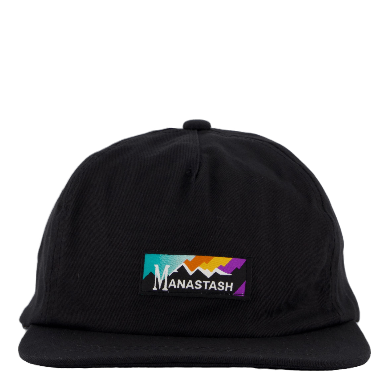 Rainbow Logo Cap Black