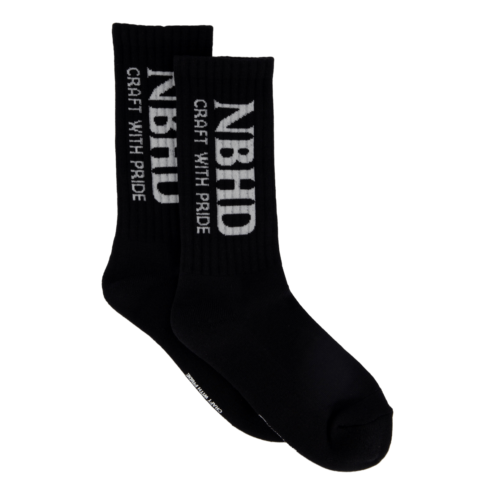 Nbhd Logo Socks Black
