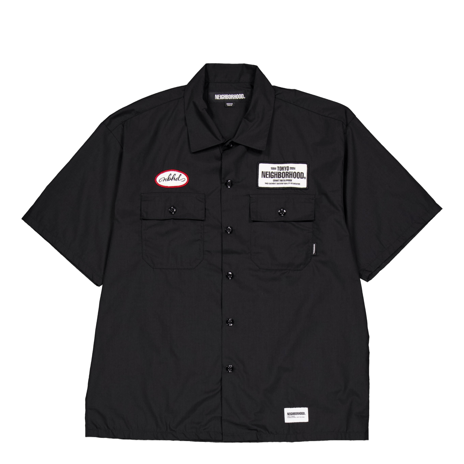 Classic Work Shirt Ss Black