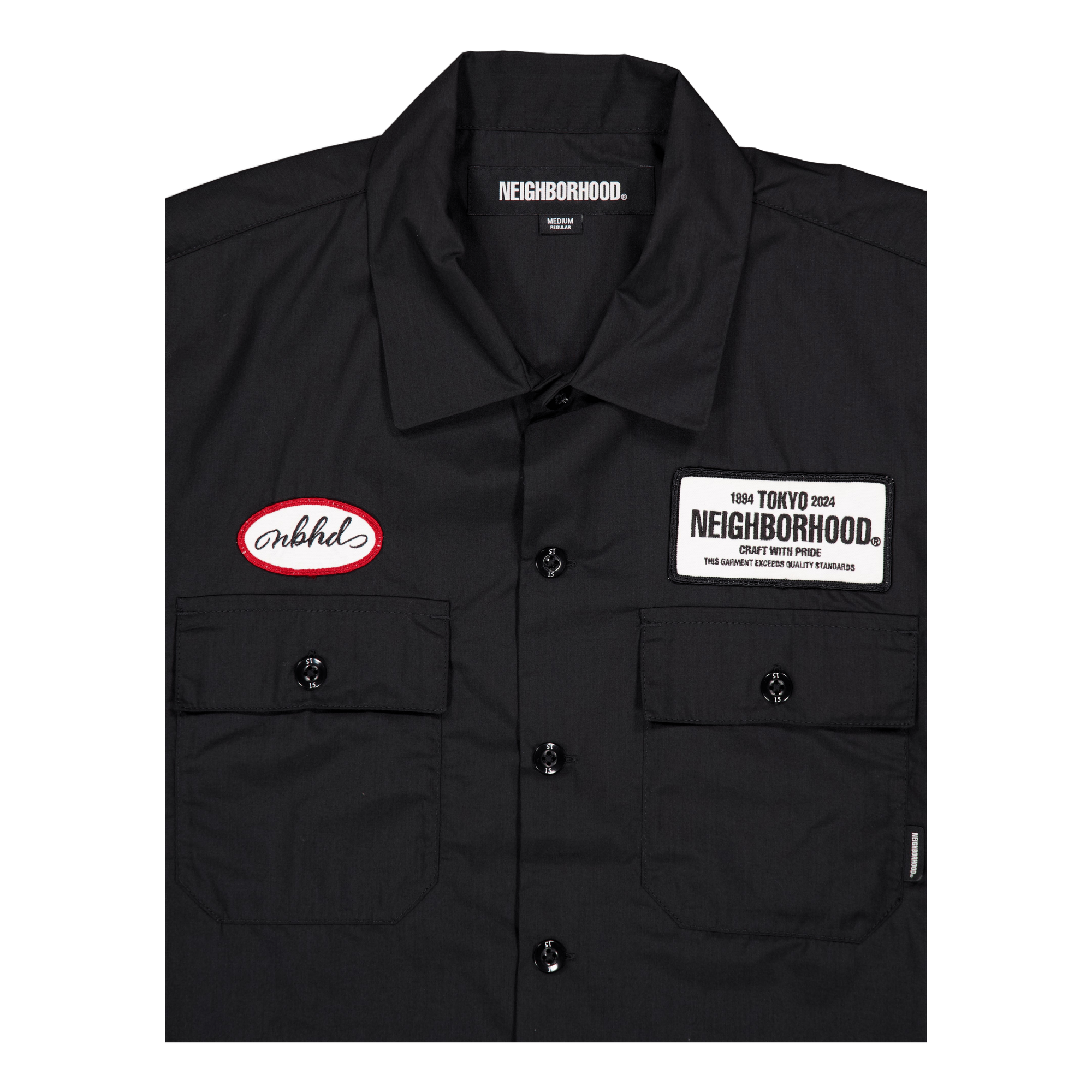 Classic Work Shirt Ss Black